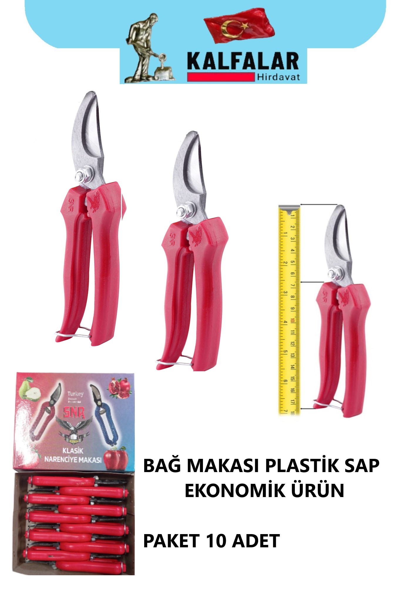 BUDAMA MAKASI PLASTİK SAPLI EKONOMİK ÜRÜN