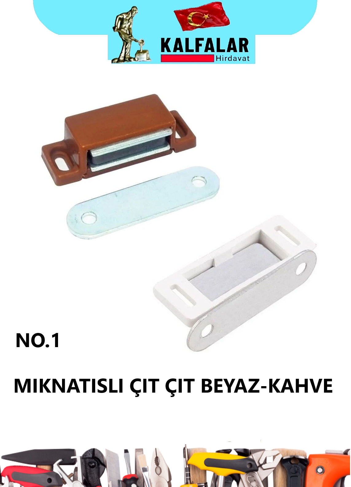 MIKNATISLI ÇIT ÇIT KAHVE NO.1