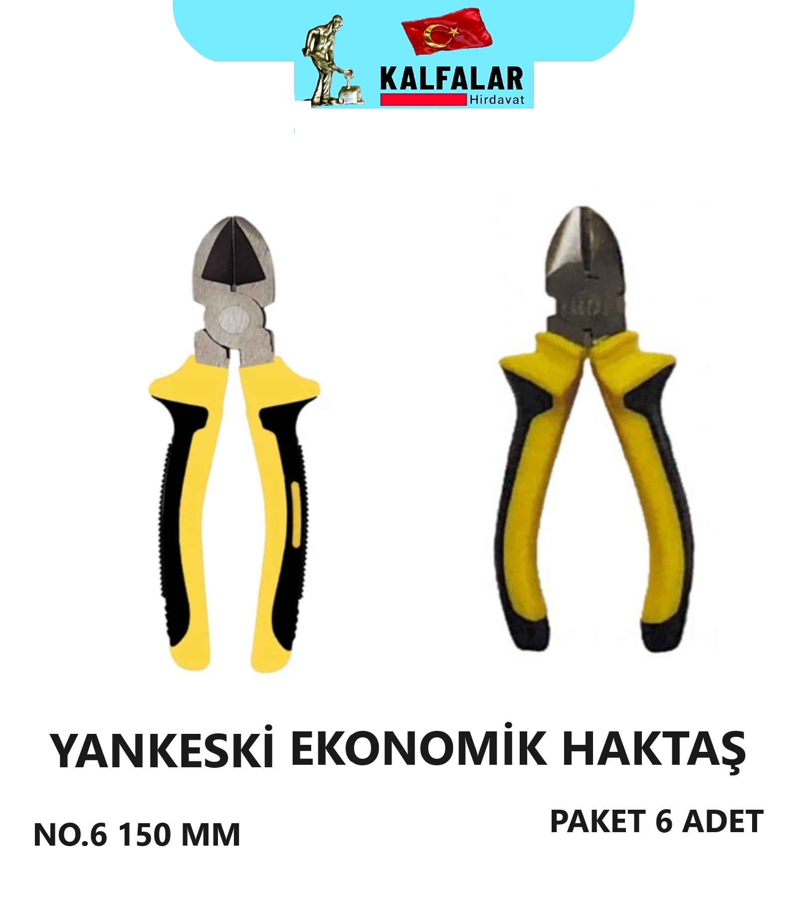 YANKESKİ NO.6 HAKTAŞ 150 MM EKONOMİK