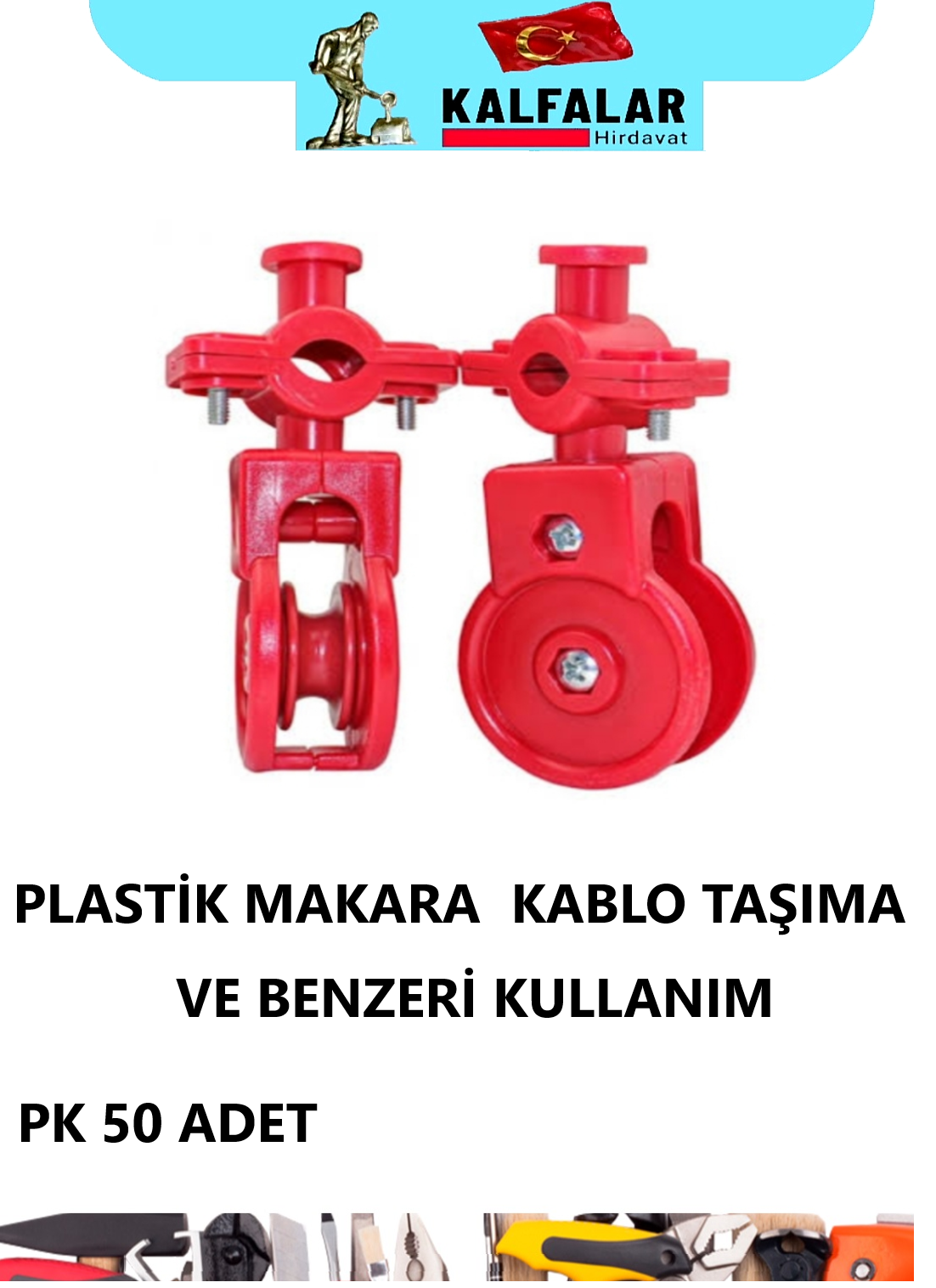 MAKARA PLASTİK KABLO TAŞIMA VE BENZERİ KULLANIM