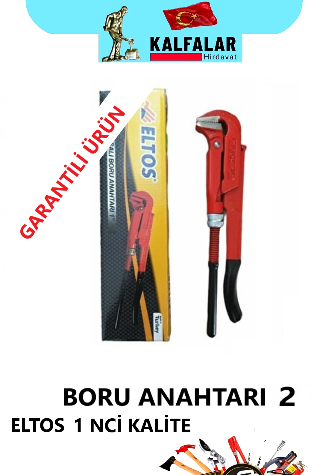BORU ANAHTARI 2 İNÇ ELTOS 1 NCİ KALİTE