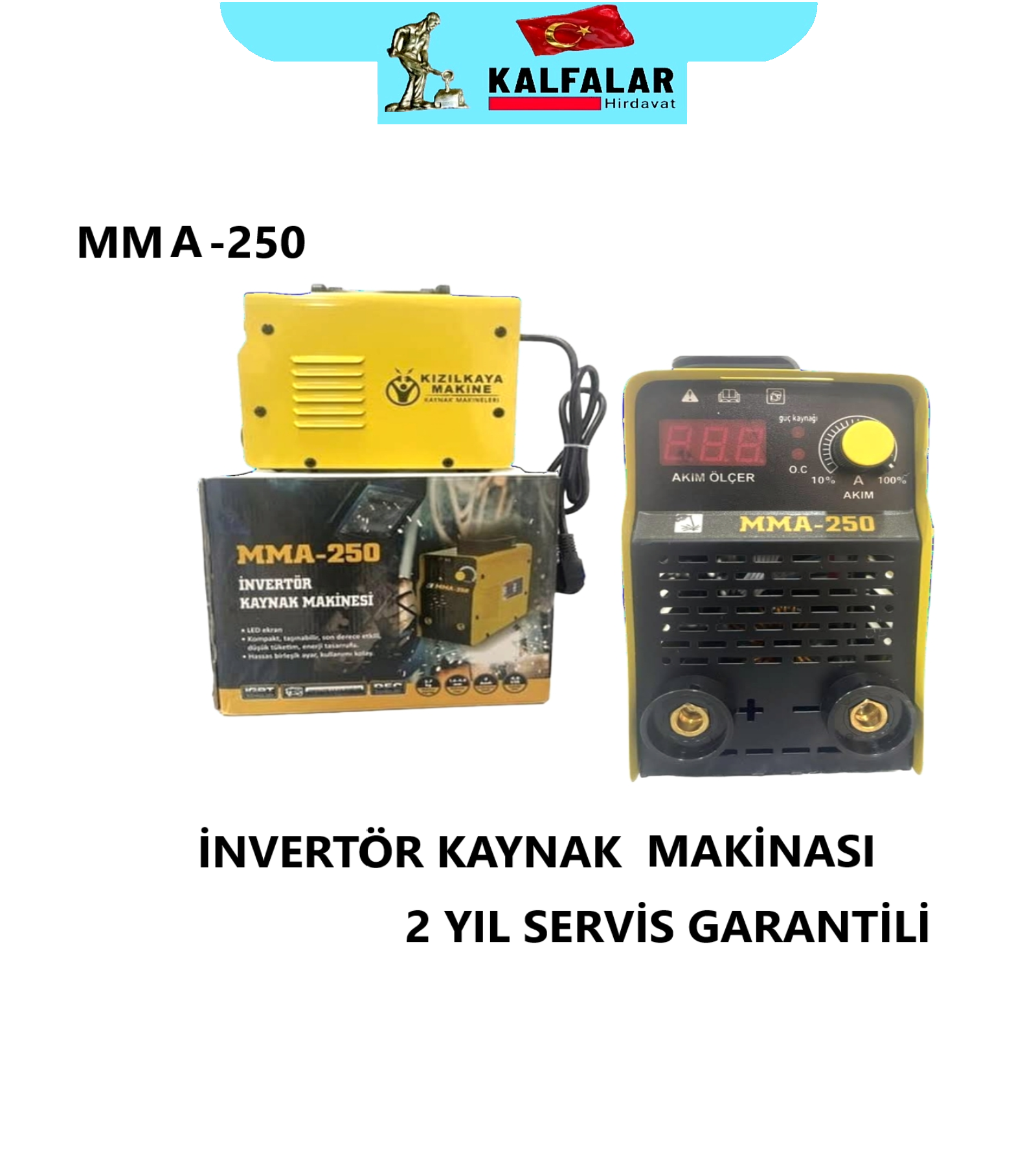 KAYNAK MAKİNASI İNVERTÖR MMA-250