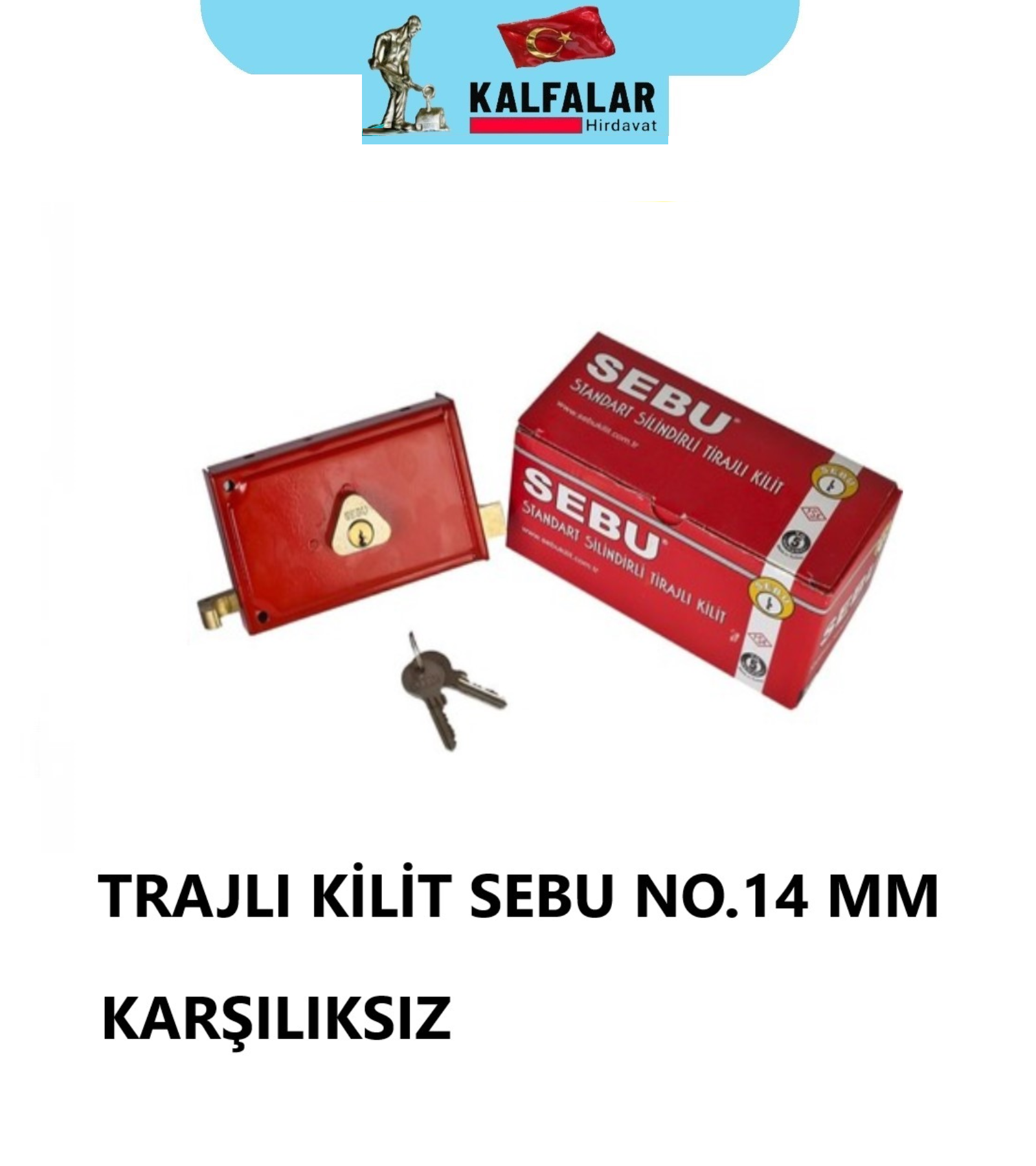 TRAJLI SEBU KİLİT NO.14 KARŞILIKSIZ