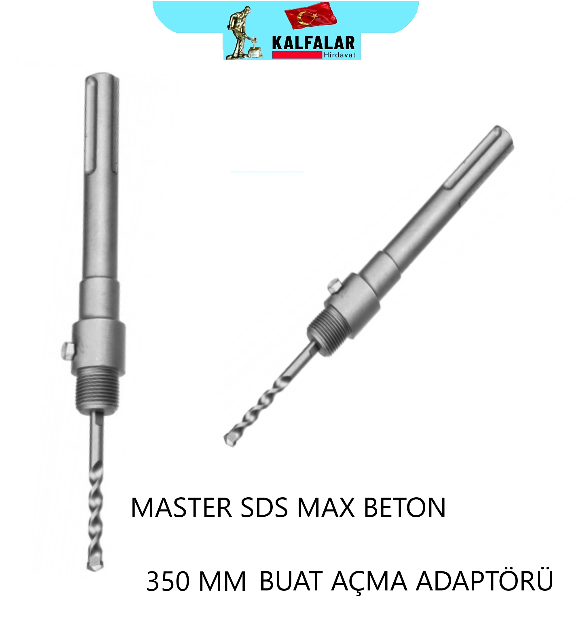 SDS MAX BETON BUAT AÇMA ADAPTÖRÜ 350 MM