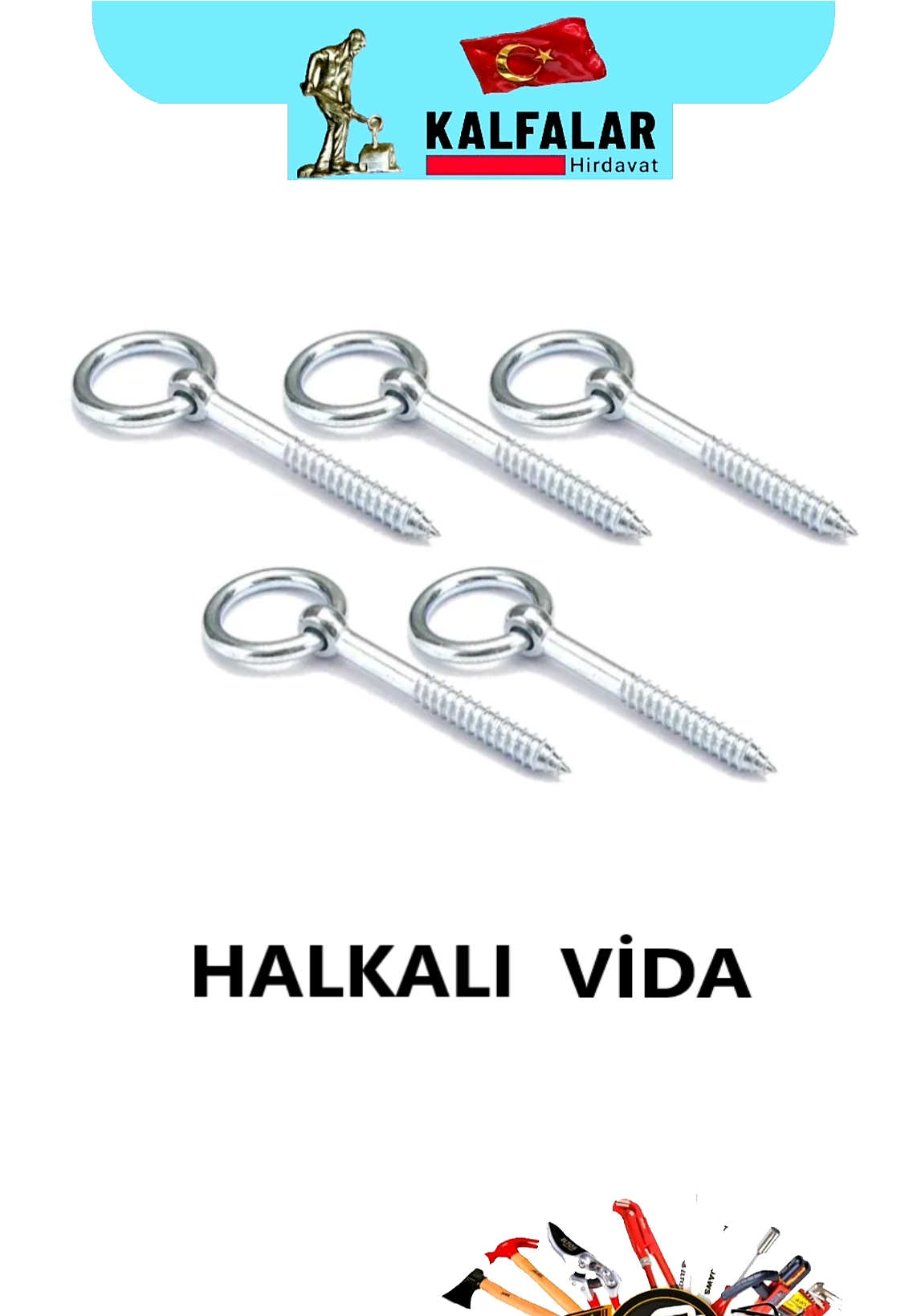HALKALI VİDA 10 MM 