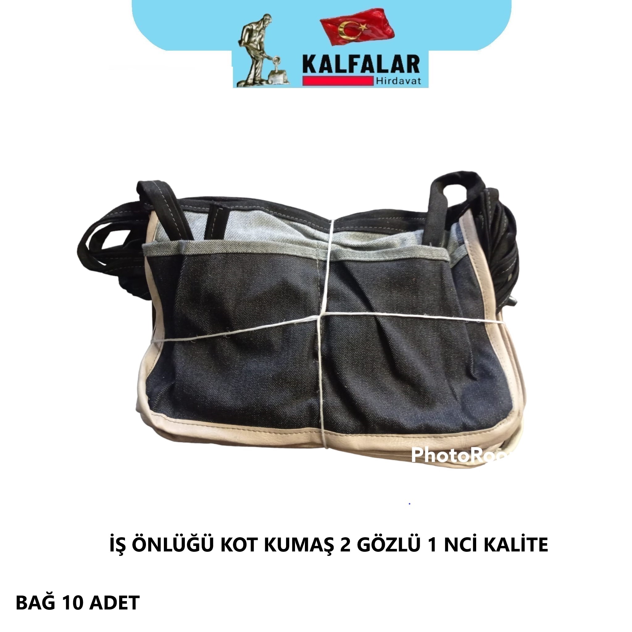 İŞ ÖNLÜĞÜ KOT KUMAŞ 2 GÖZLÜ 1 NCİ KALİTE