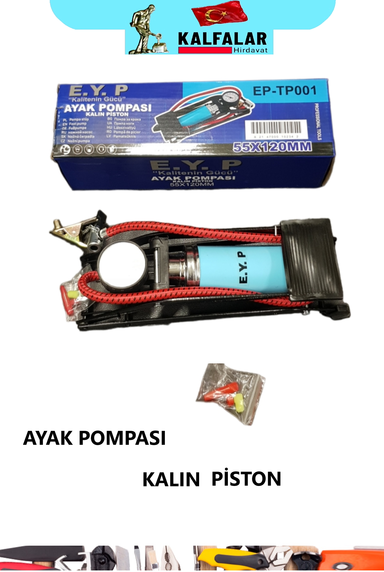 POMPA AYAK KALIN PİSTON