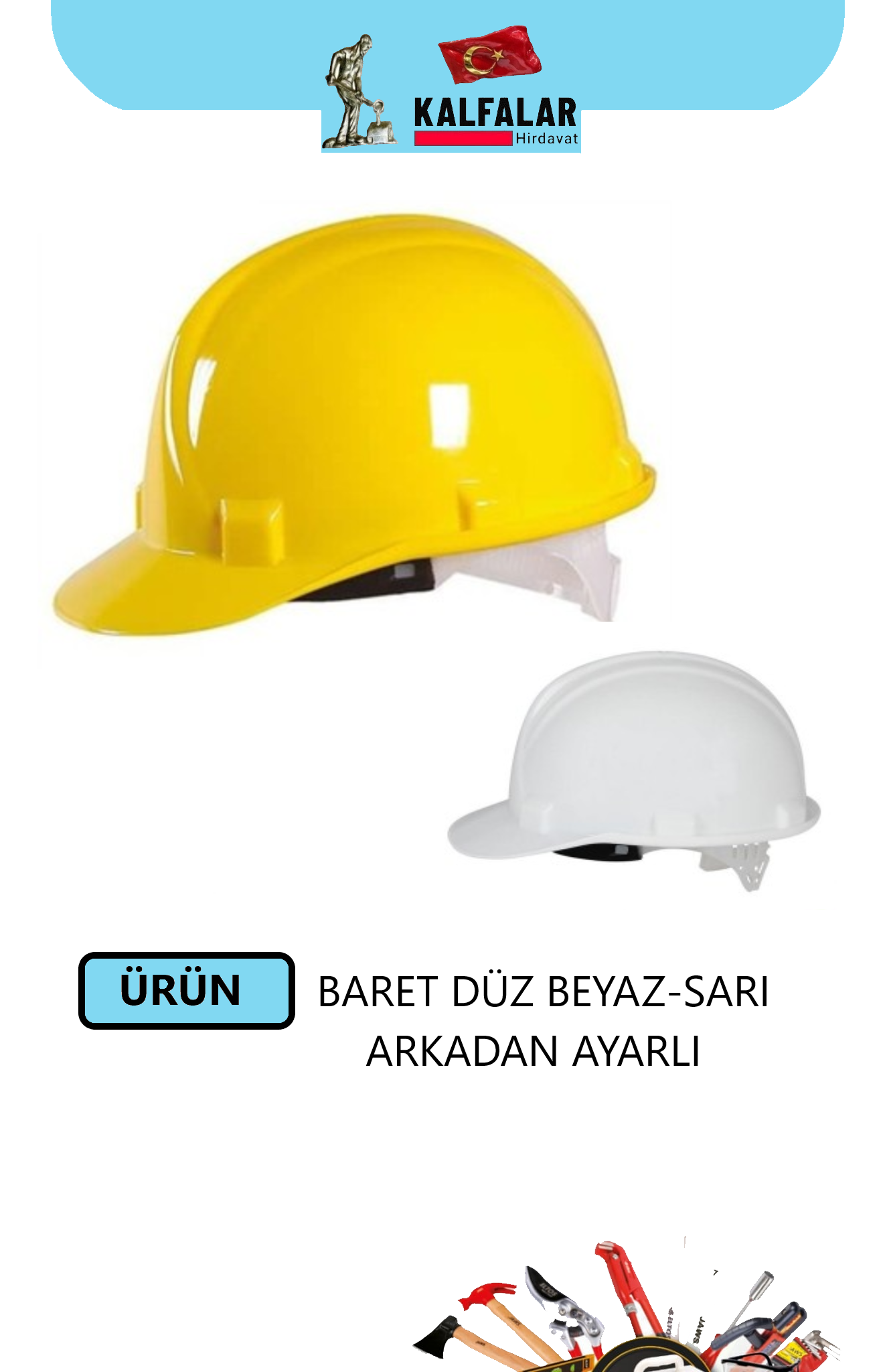 BARET ARKADAN AYARLI MANUEL BEYAZ