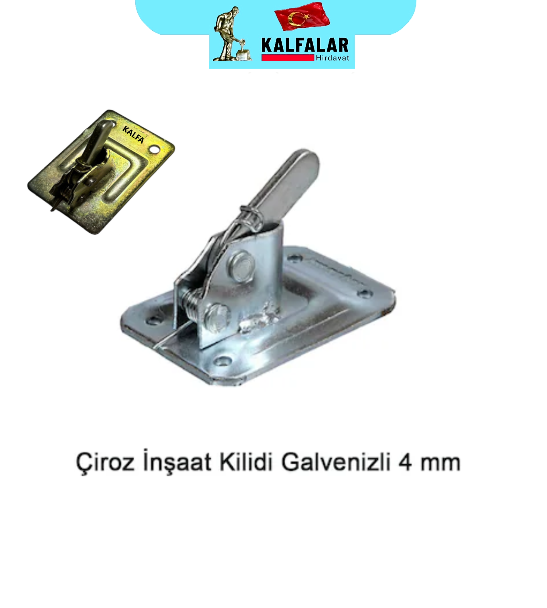 ÇİROZ 4 MM SAÇ GALVENİZ 1 NCİ KALİTE