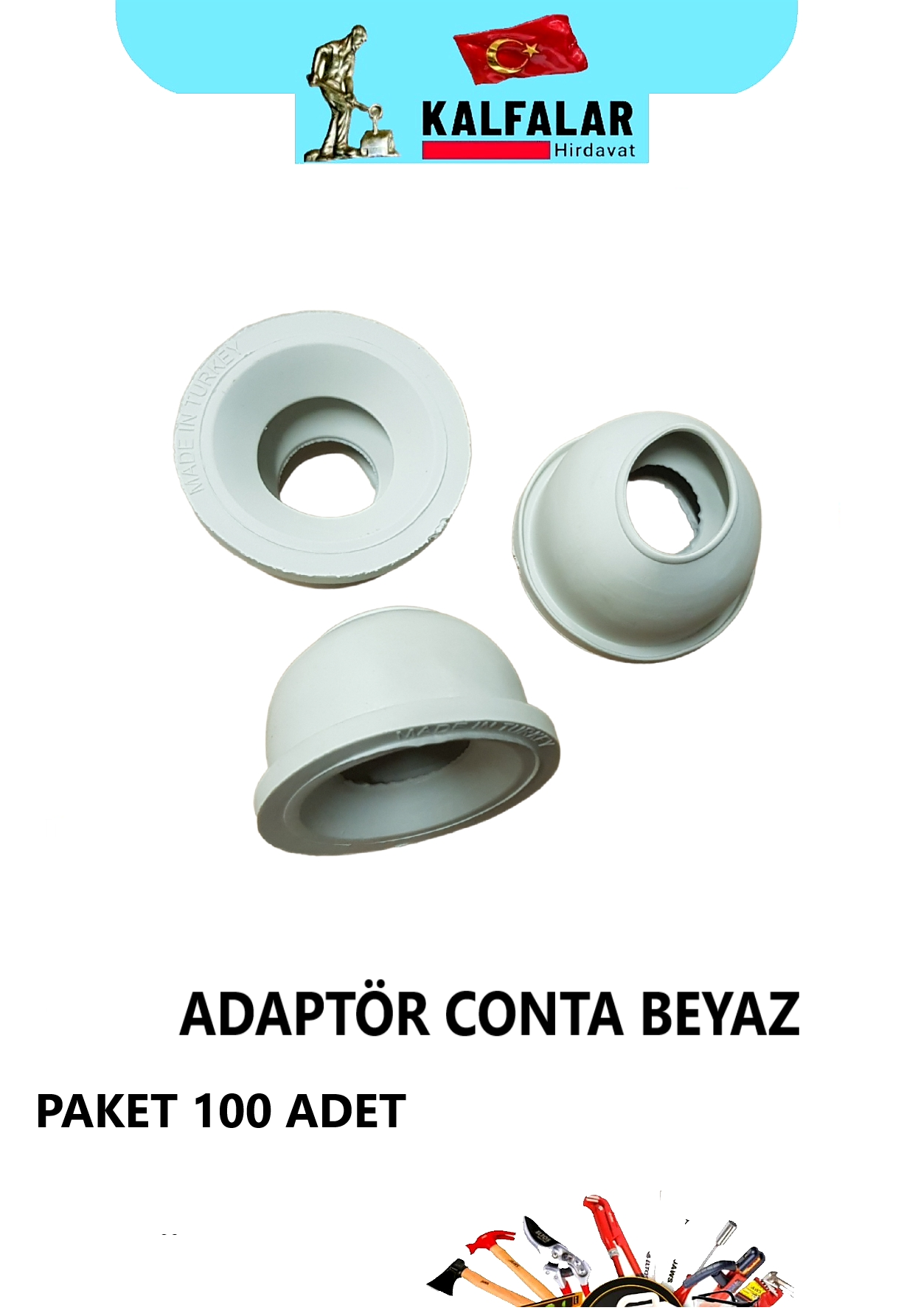 ADAPTÖR CONTA BEYAZ