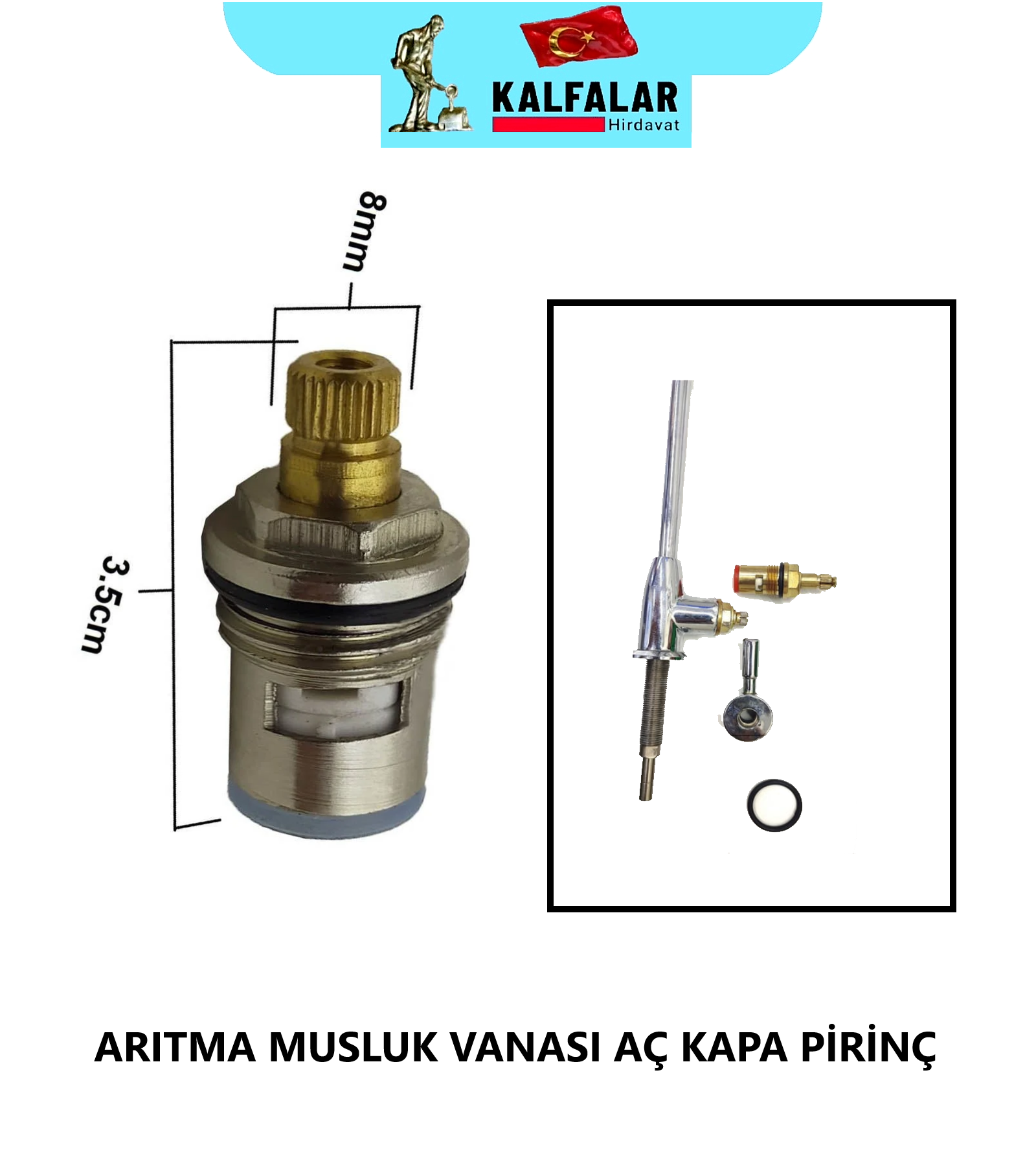 ARITMA MUSLUK SALMASTRA PRİNÇ