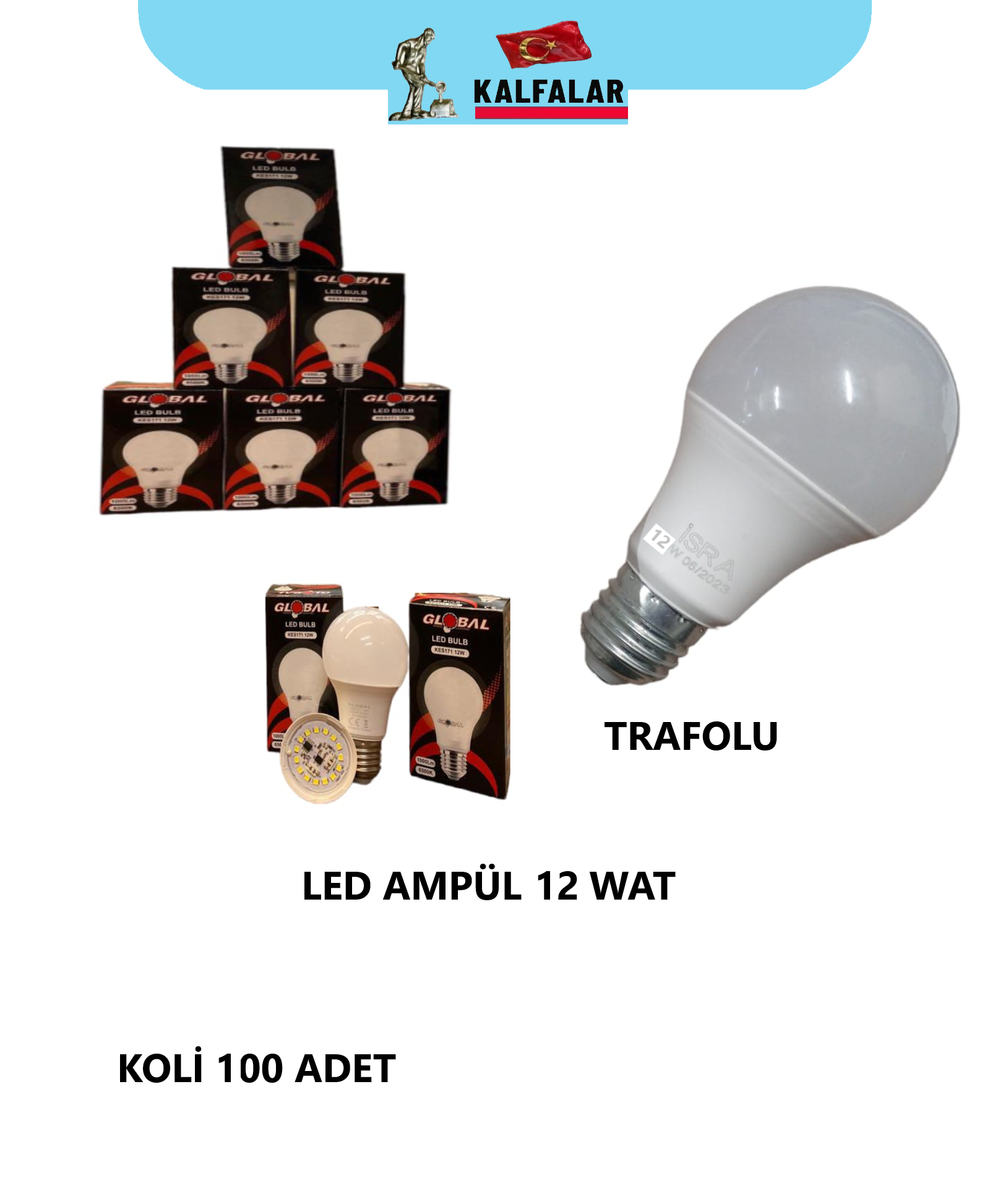 LED AMPÜL 12 WAT