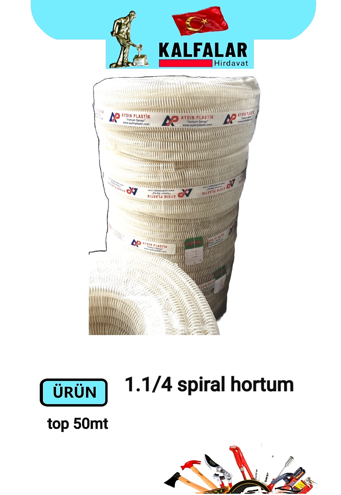 HORTUM 1.1/4 SPREL  TOP 50 MTR