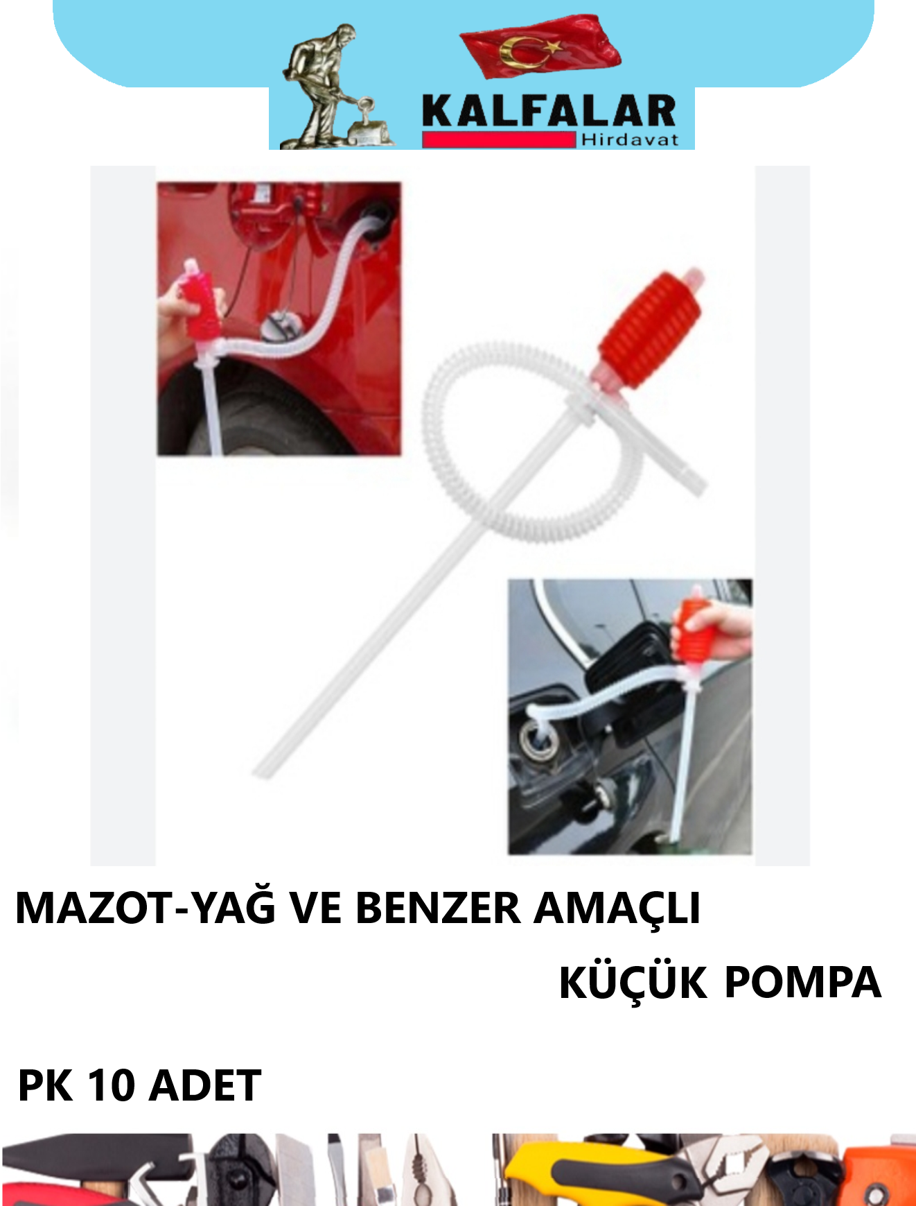 MAZOT -YAĞ VE ÇOK AMAÇLI POMPA KÜÇÜK