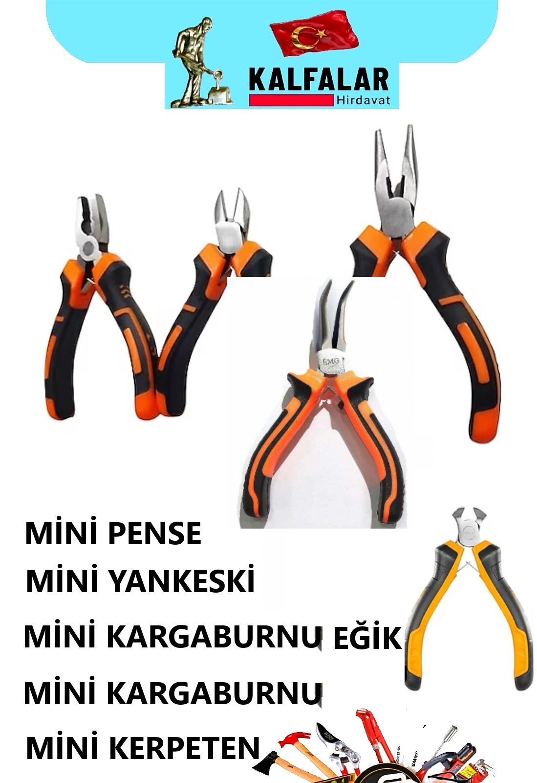 KARGABURNU EĞİK UÇLU MİNİ