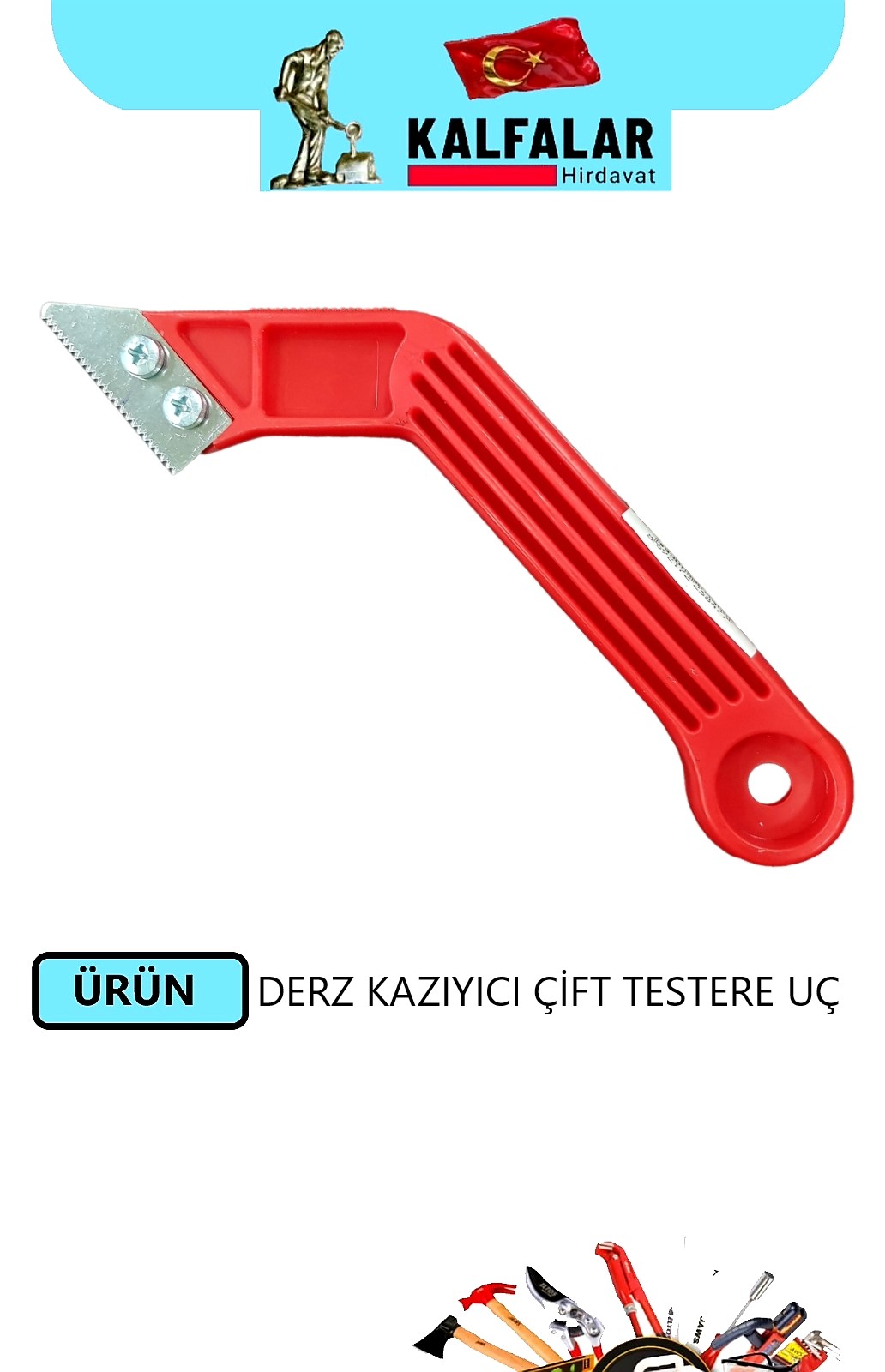 DERZ KAZIYICI ÇİFT TESTERE UÇ