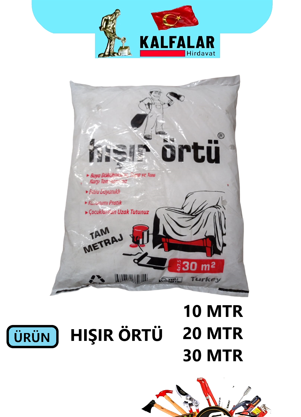 BOYA KORUMA HIŞIR ÖRTÜ 50 MTR