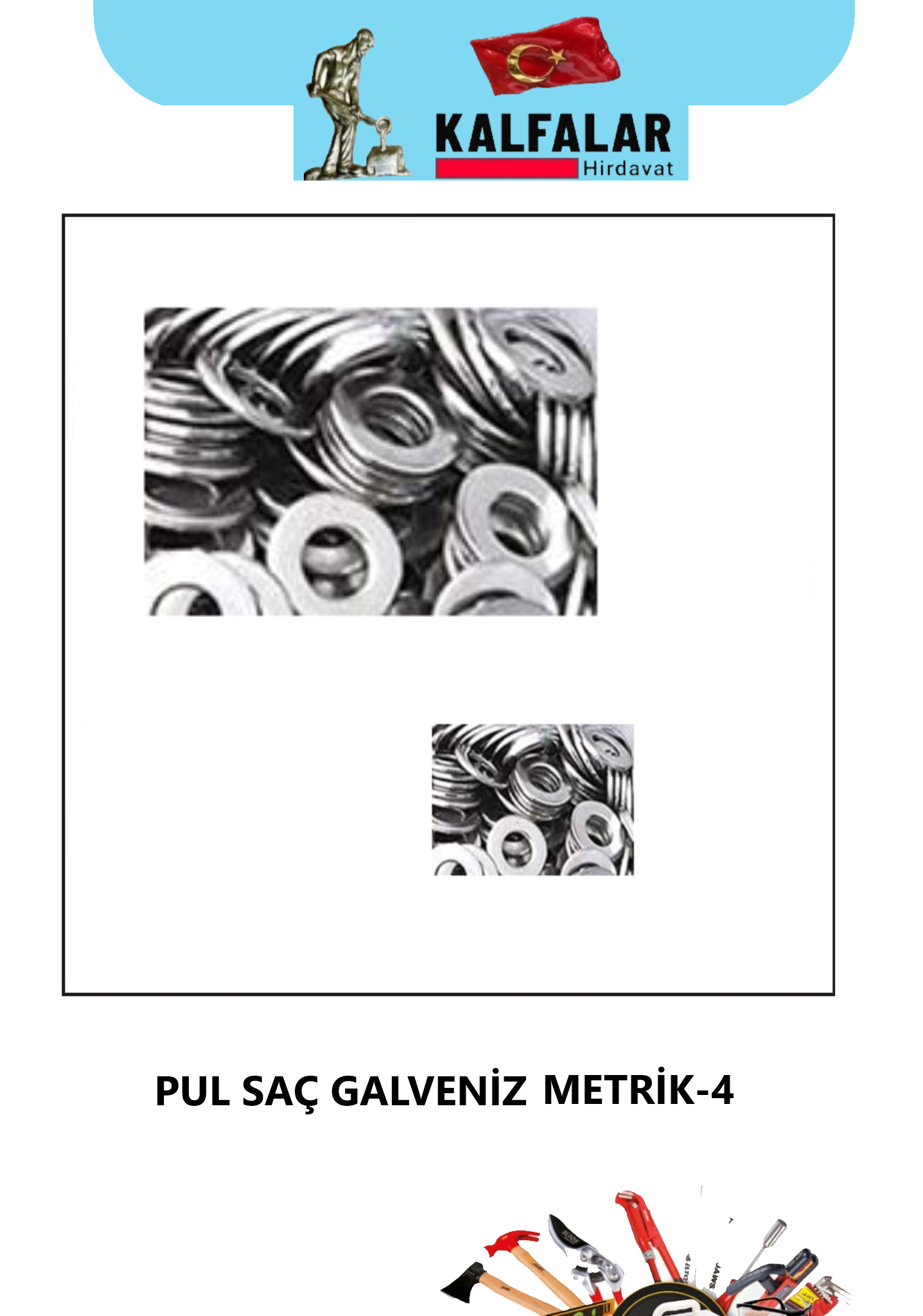 PUL SAÇ GALVENİZ METRİK-4   KG