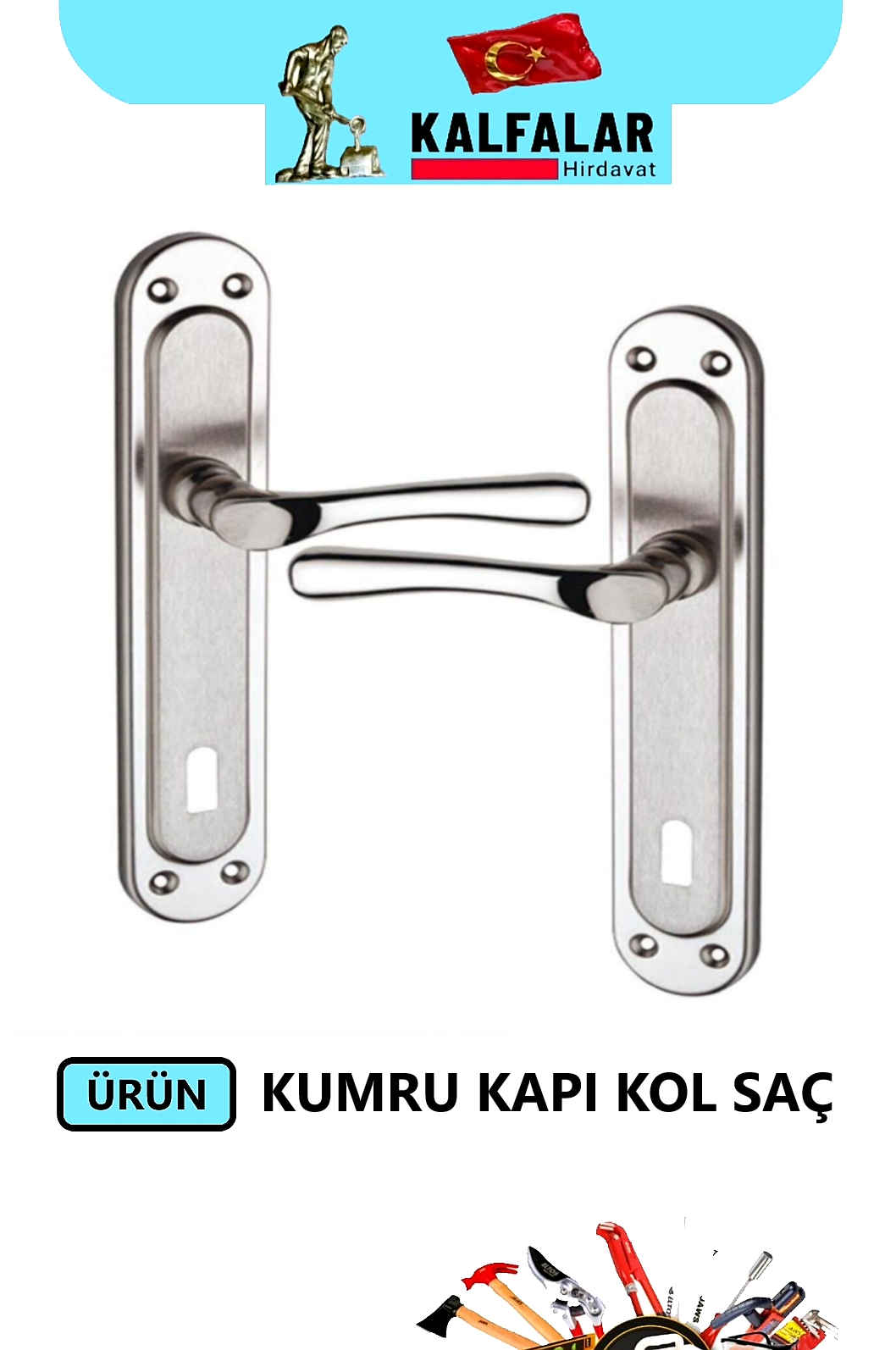 KAPI KOLU KUMRU SATEN-NİKEL ODA SAÇ