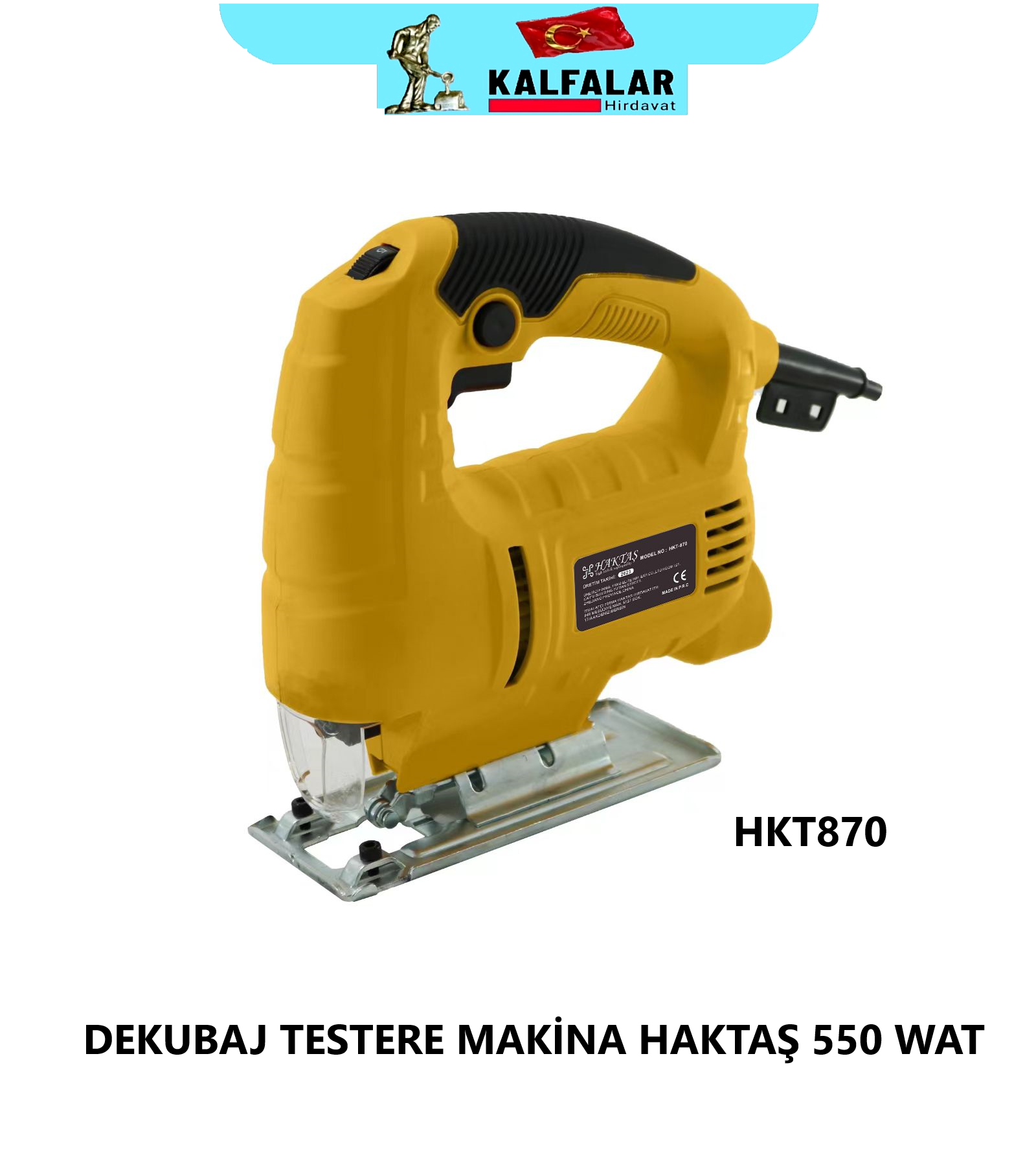 DEKUBAJ TESTERE MAKİNA HAKTAŞ 550 WAT HKT870