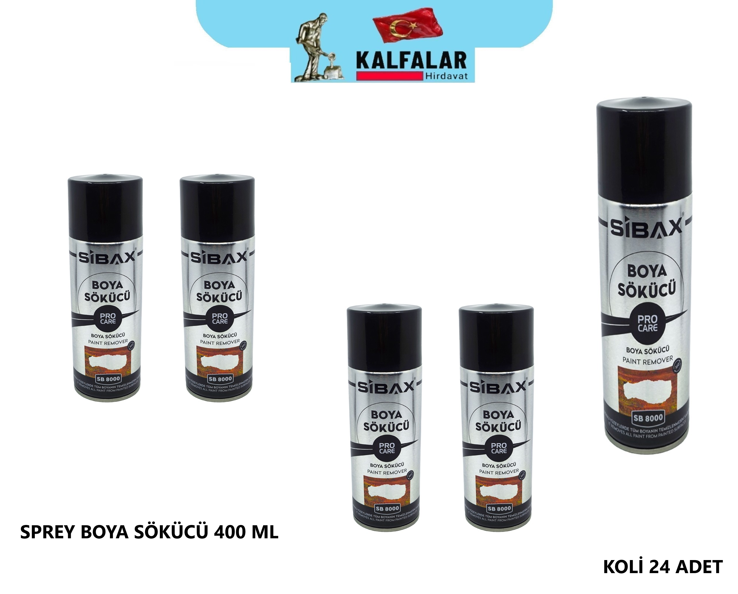 SPREY BOYA SÖKÜCÜ 400 ML SB8000 