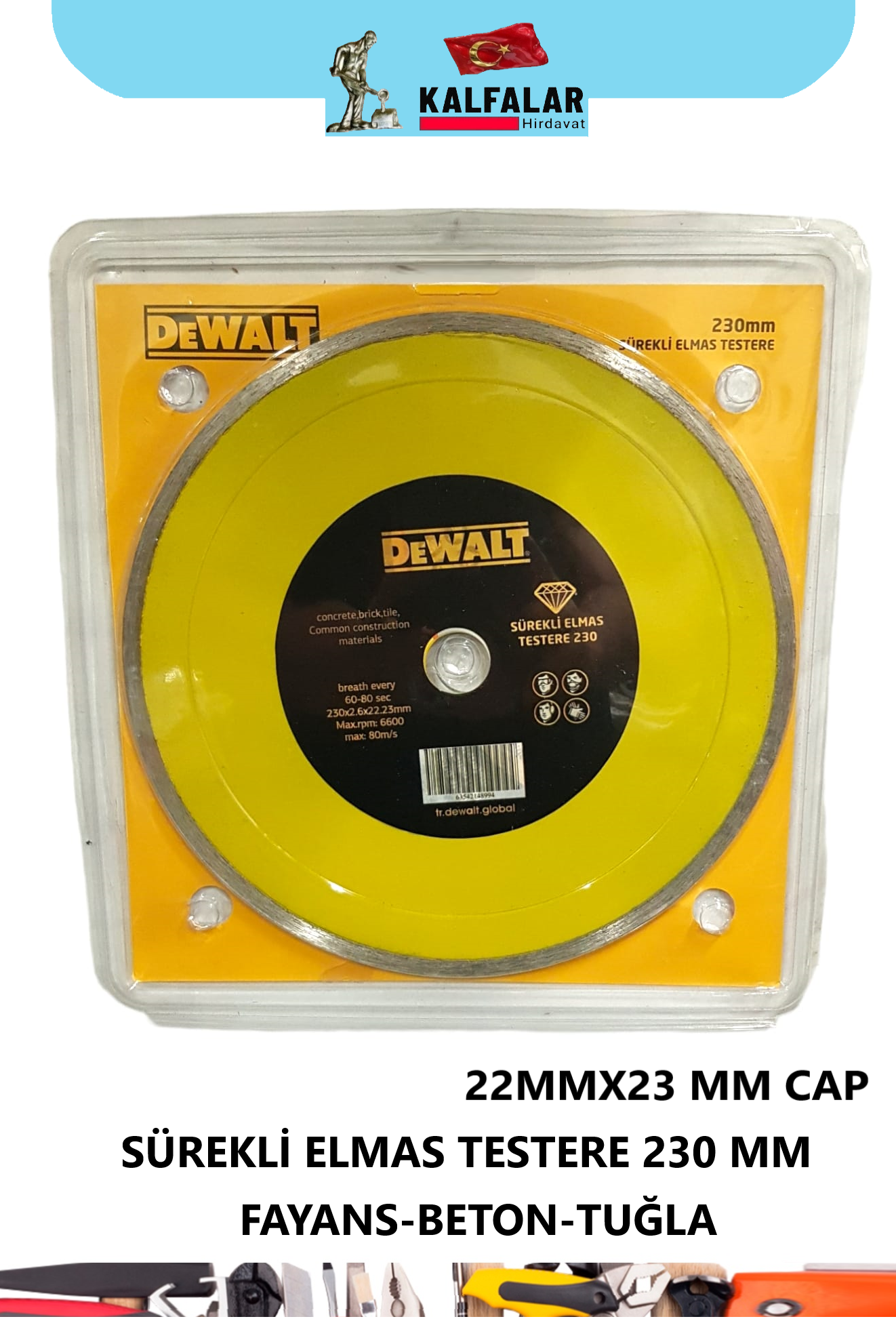 SERAMİK KESİCİ ELMAS TESTERE SÜREKLİ 230 MM
