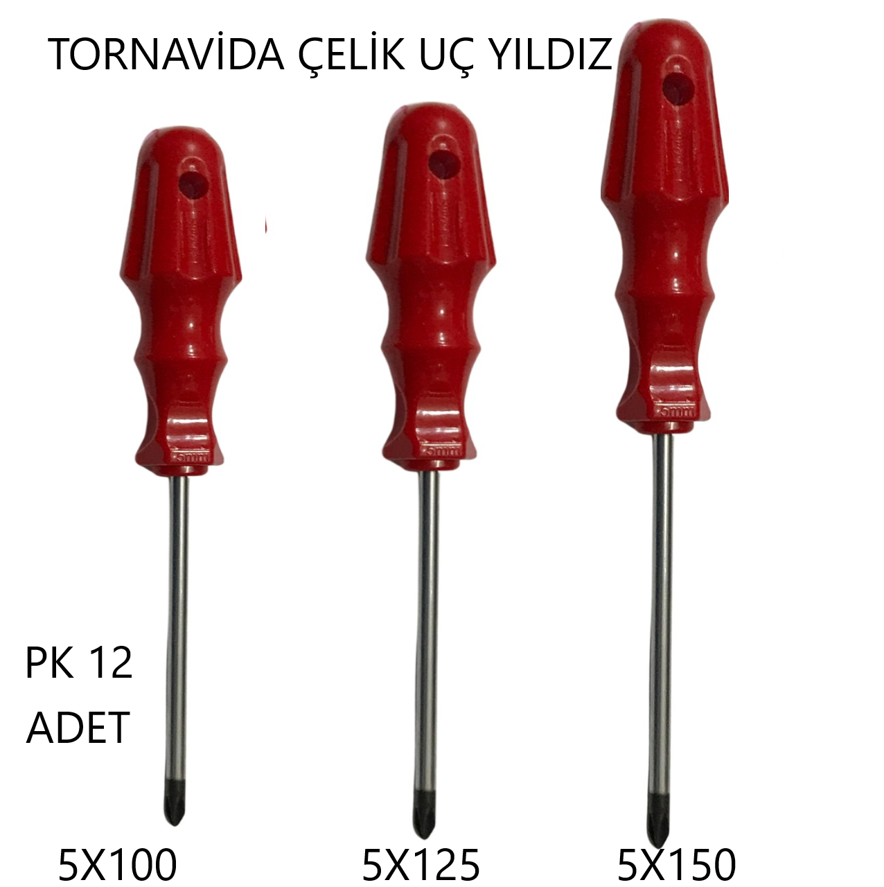 TORNAVİDA YILDIZ ÇELİK UÇ 5X125 PK 12