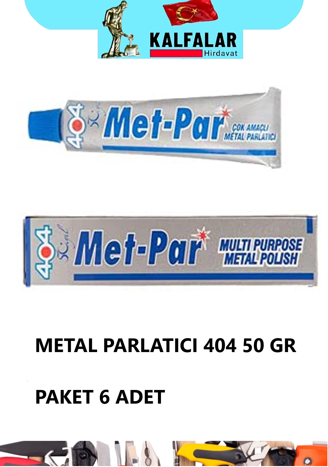 METAL PARLATICI ÇOK AMAÇLI 404 50 GR 