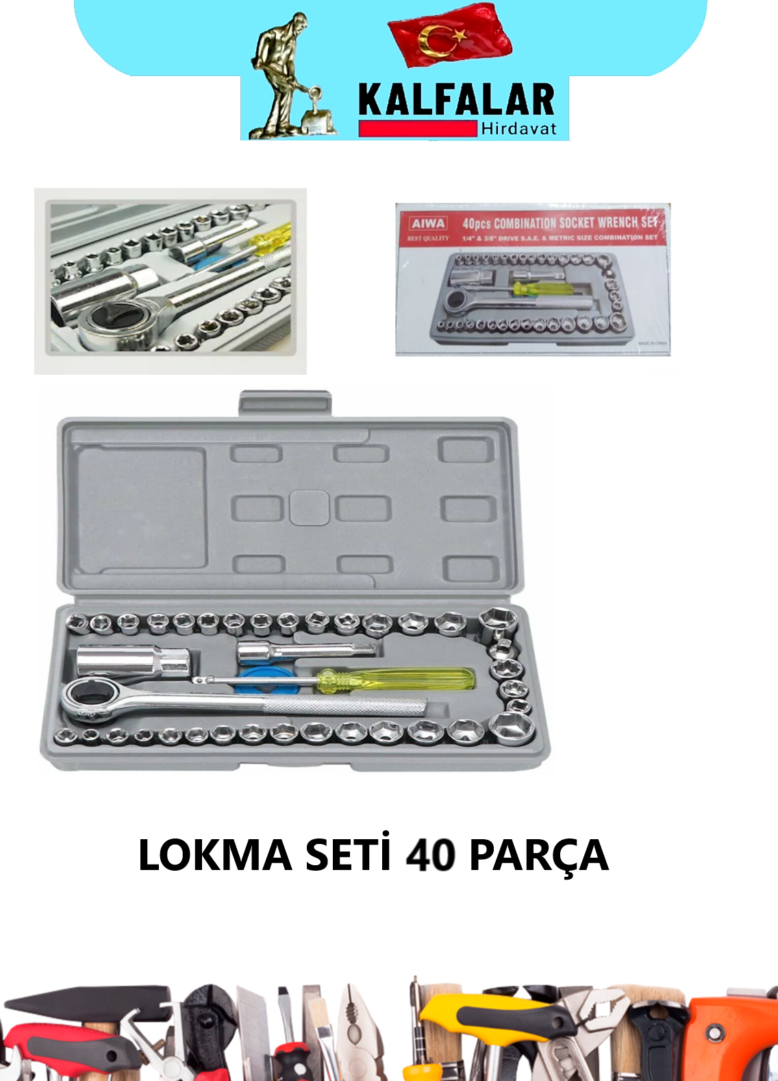 LOKMA SETİ 40 PARÇA 