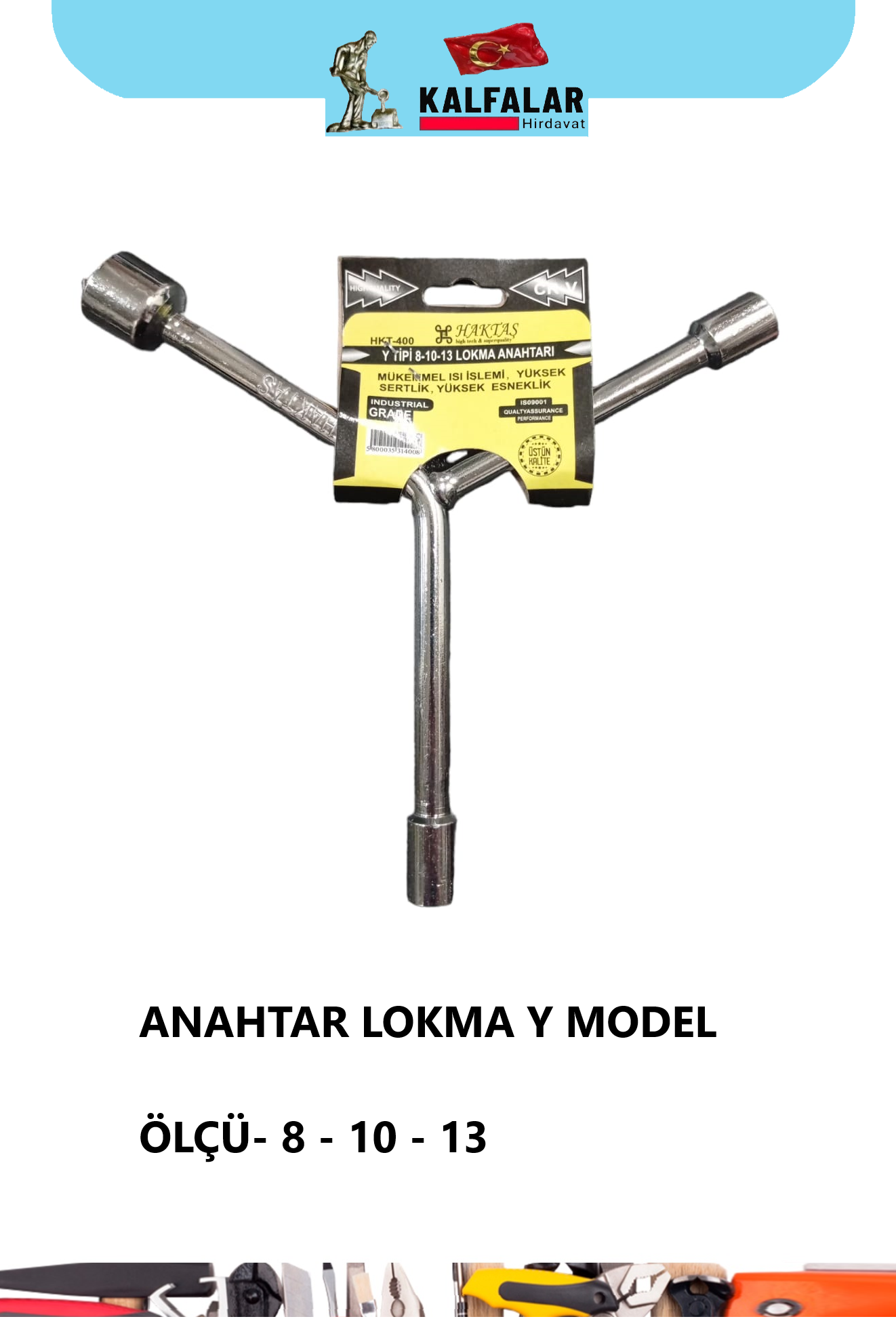 LOKMA ANAHTAR Y MODEL 8-10-13