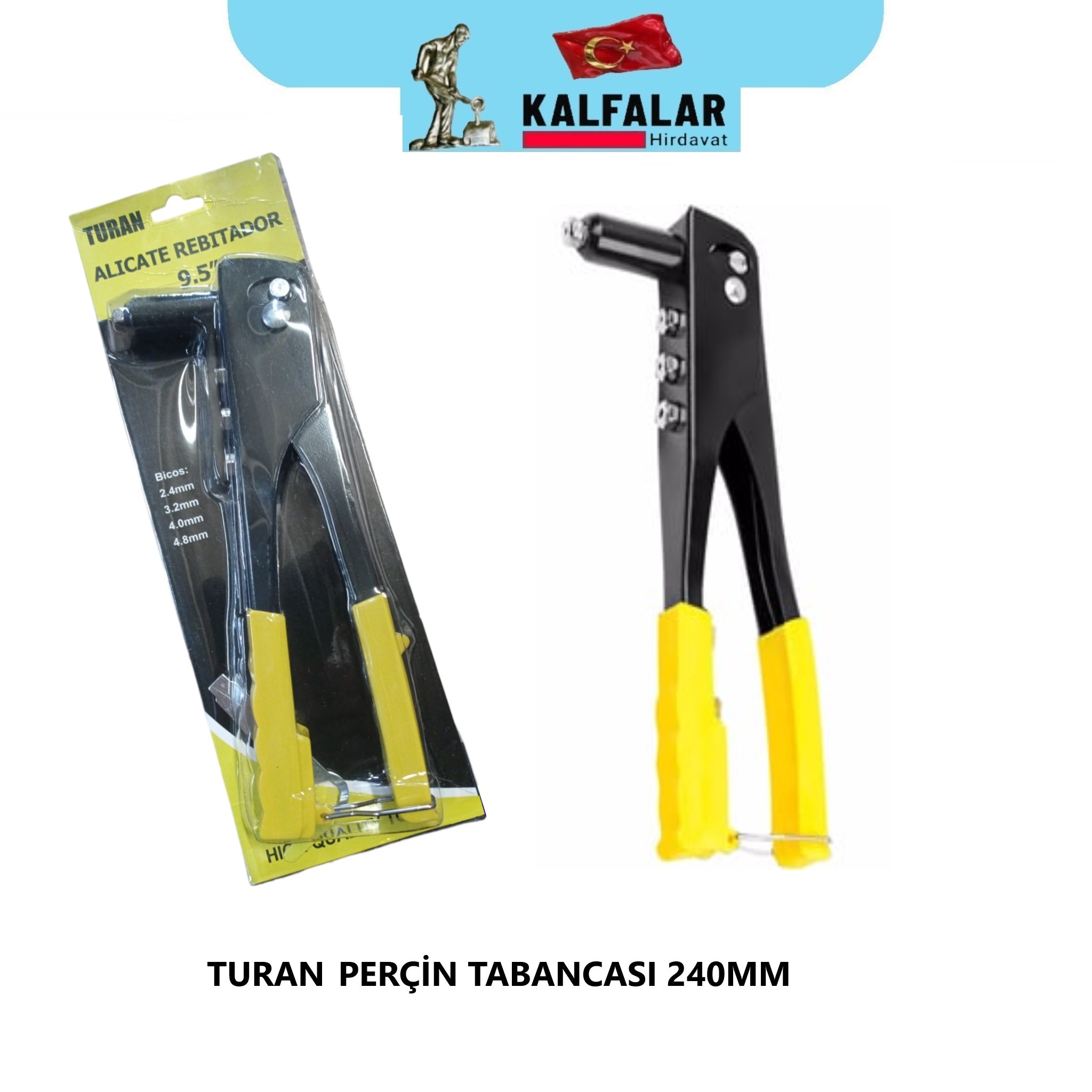 PERÇİN TABANCASI TURAN