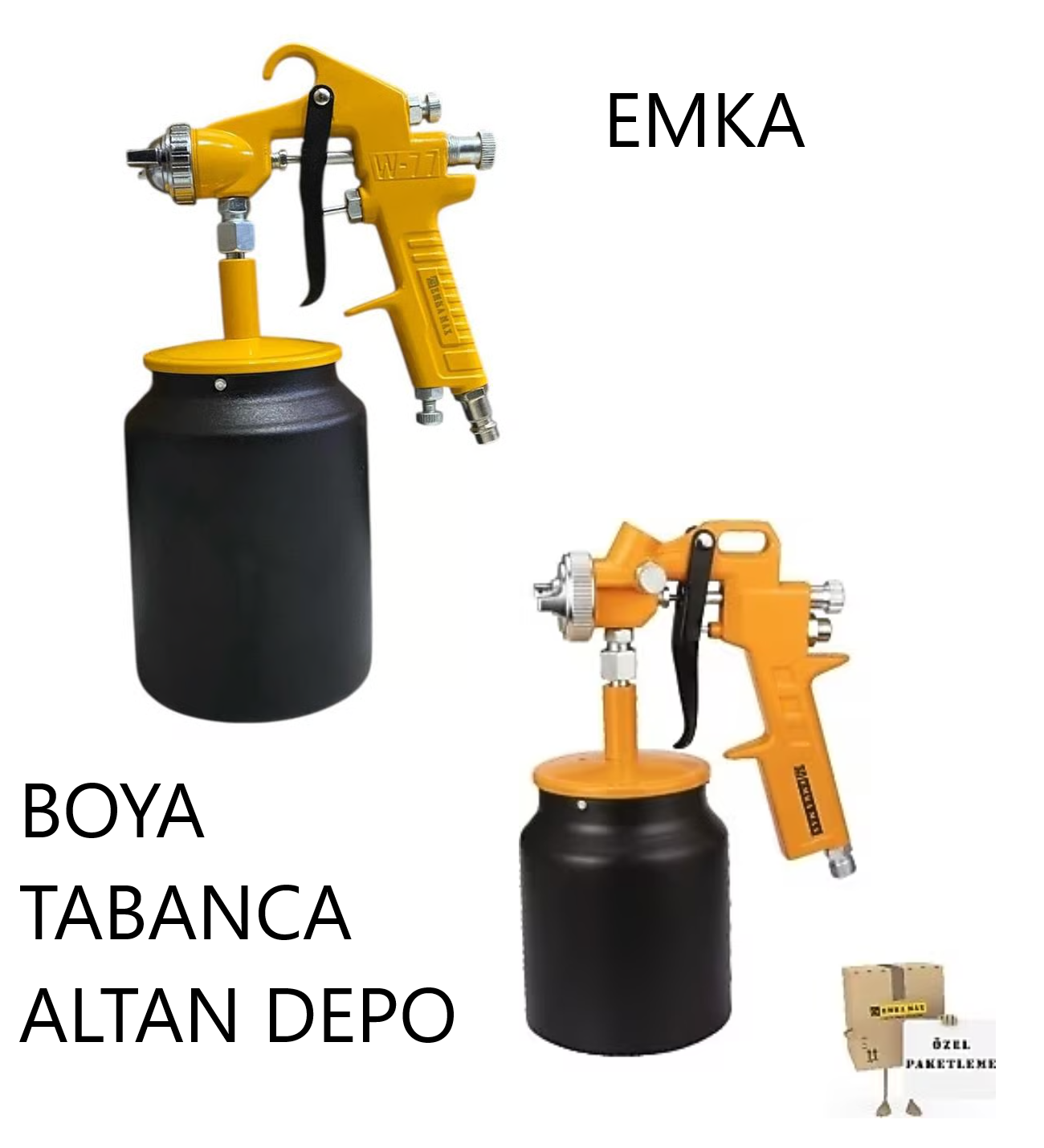 BOYA TABANCASI ALTTAN DEPO EMKA PROF