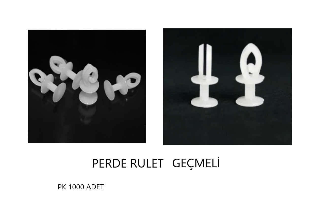 PERDE RULET GEÇMELİ PAKET 1000 ADET