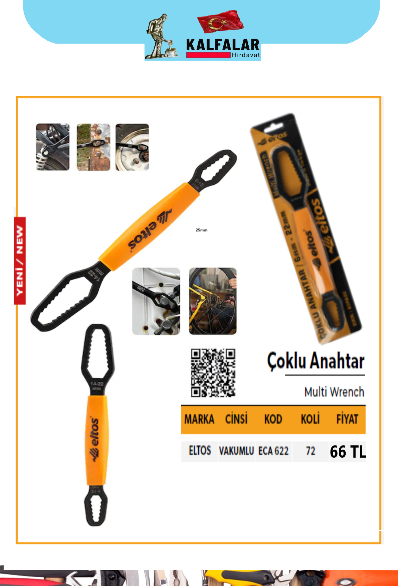 ÇOK AMAÇLI ÇELİK TORX AKILLI ANAHTAR