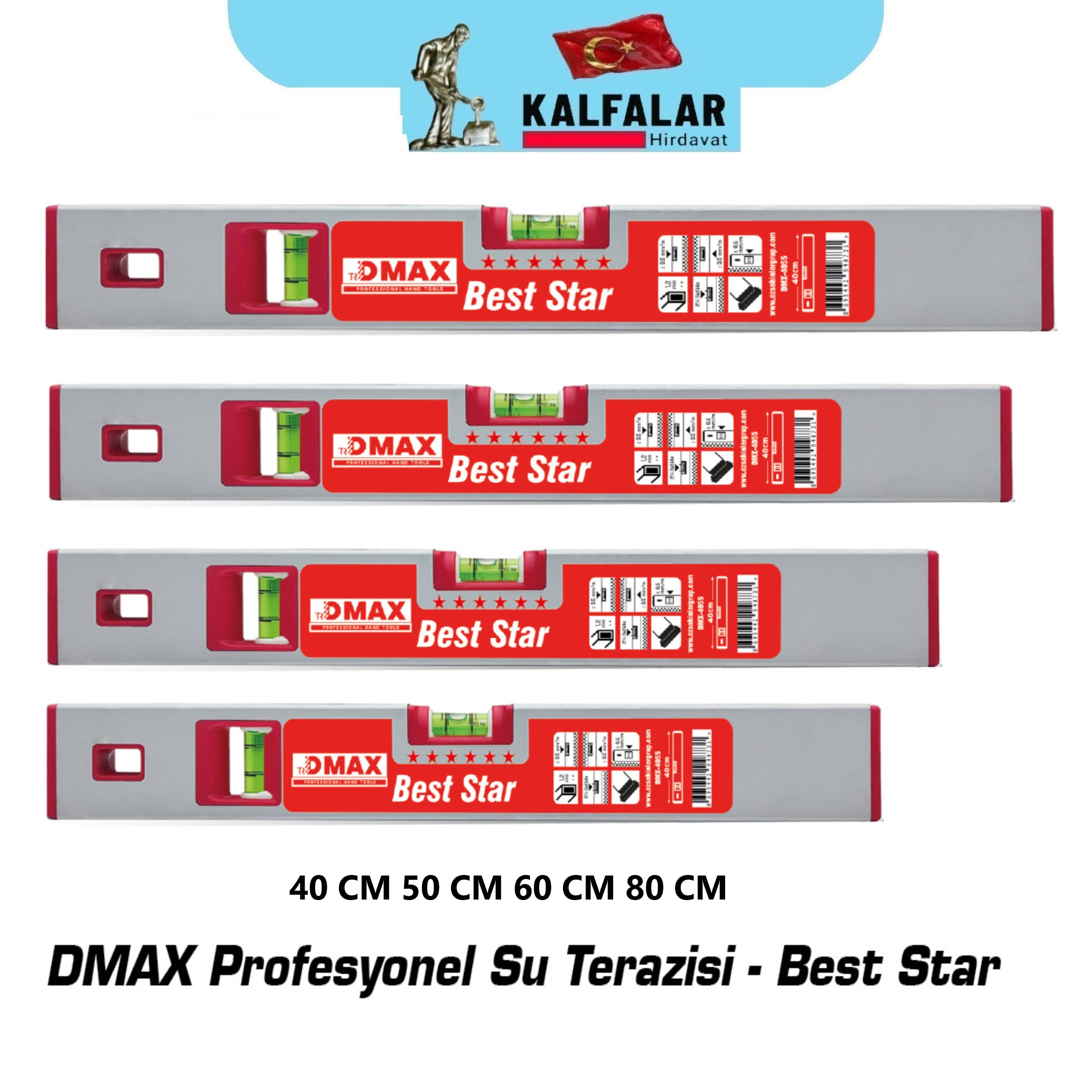 SU TERAZİSİ PROFESYONEL 80 CM