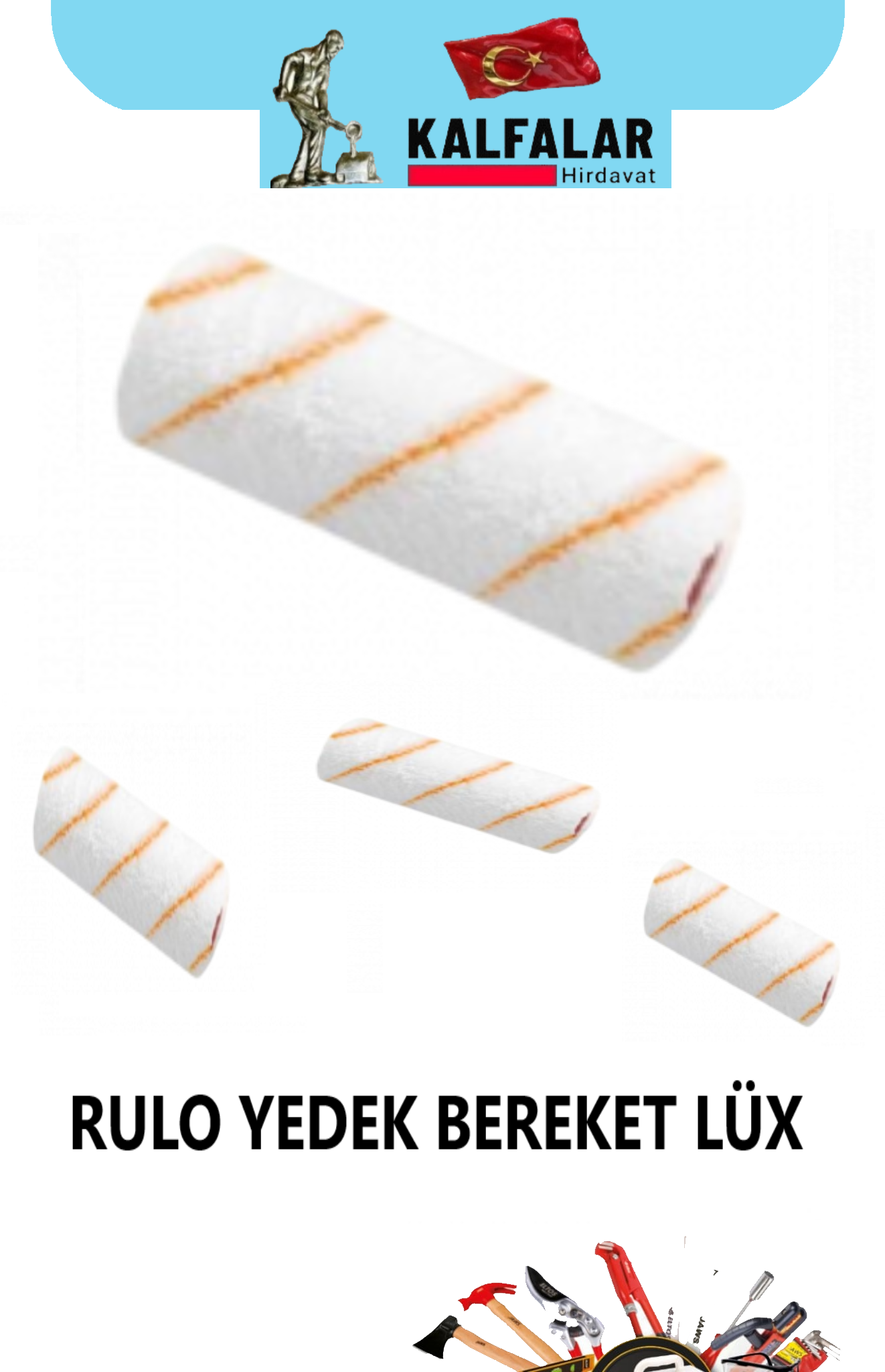 RULO YEDEK BEREKET 25 CM 