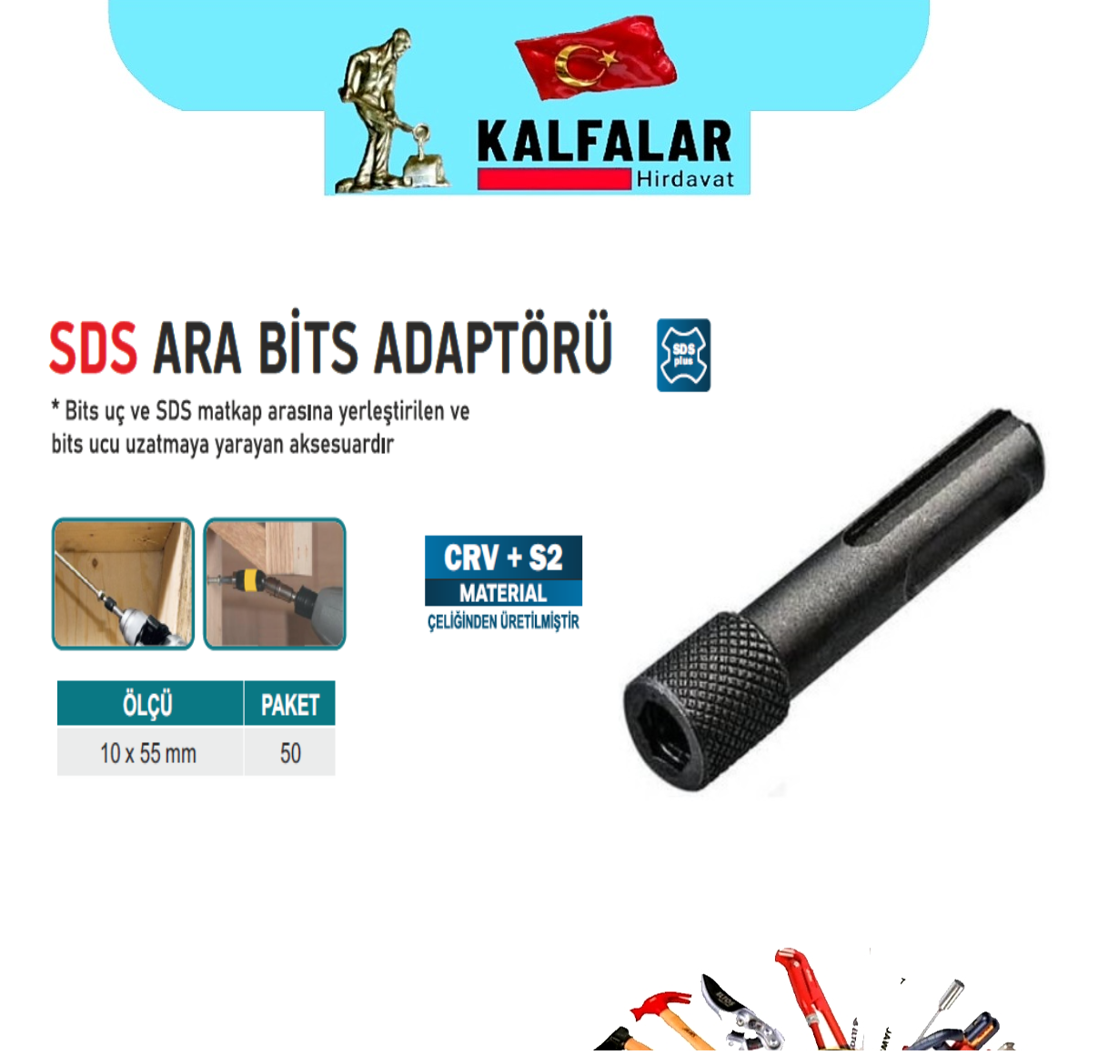 SDS ARA BİTS ADAPTÖR