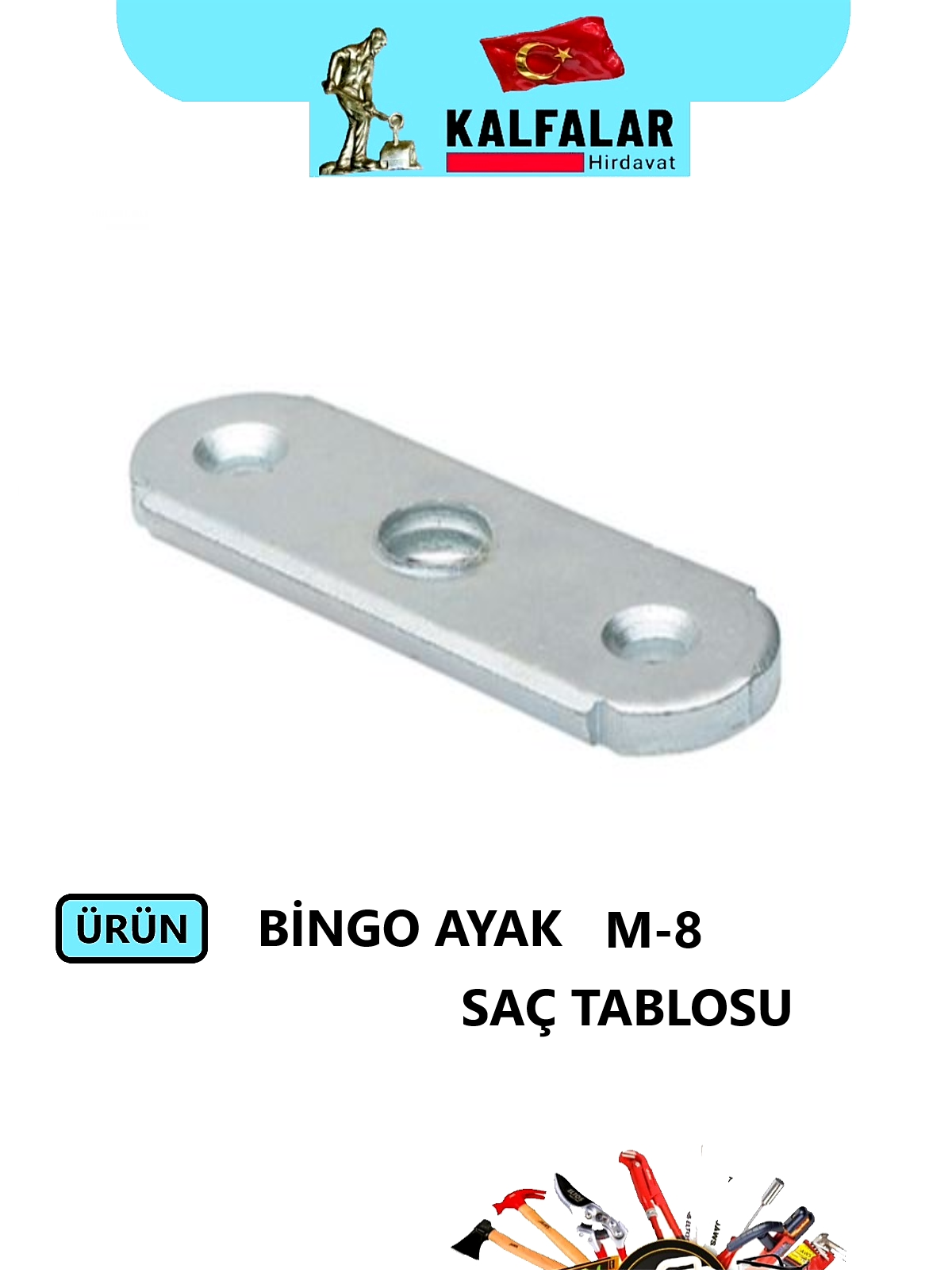 BİNGO AYAK SAÇ TABLOSU M-8