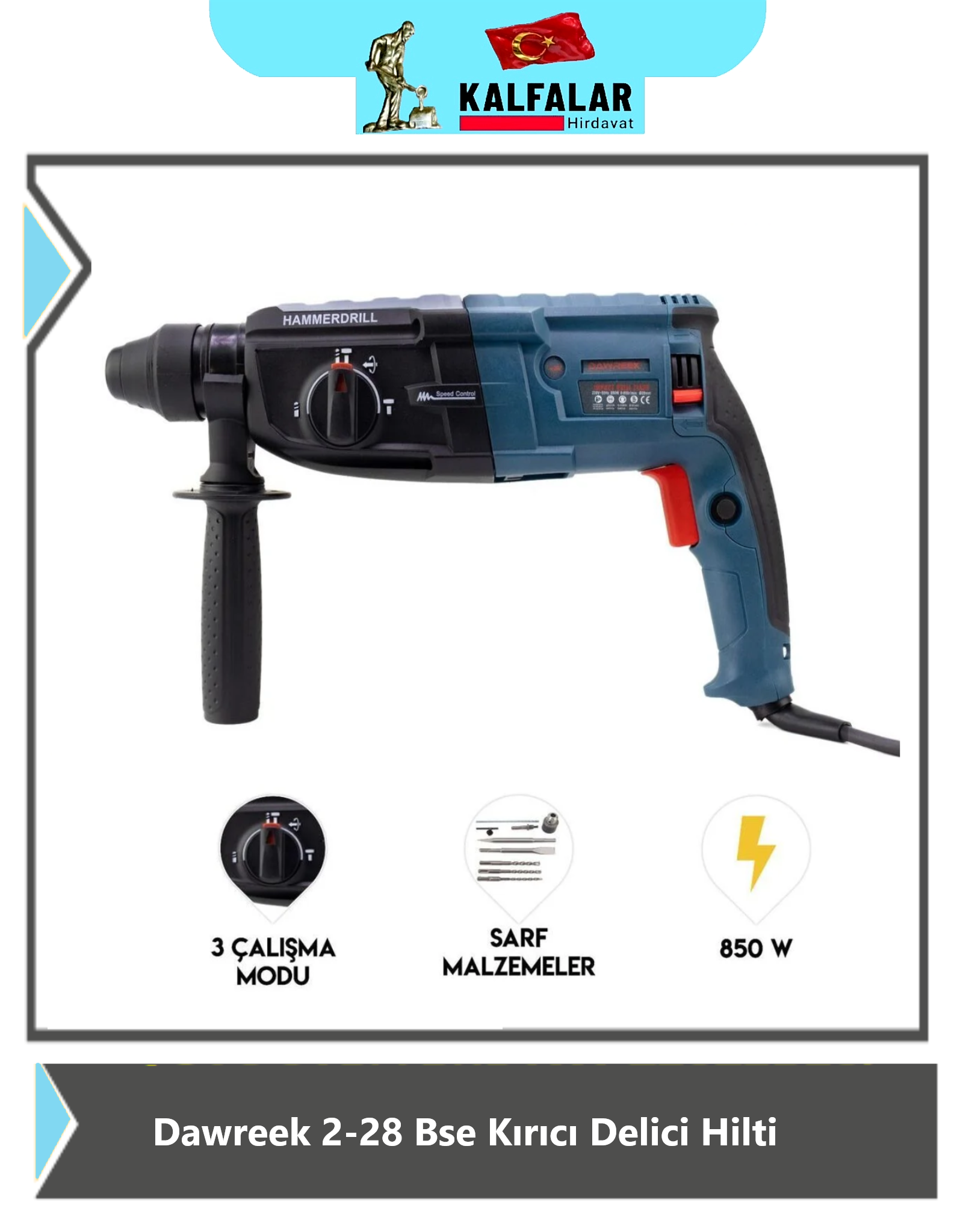 KIRICI DELİCİ MATKAP HİLTİ DAWREEK 2-28
