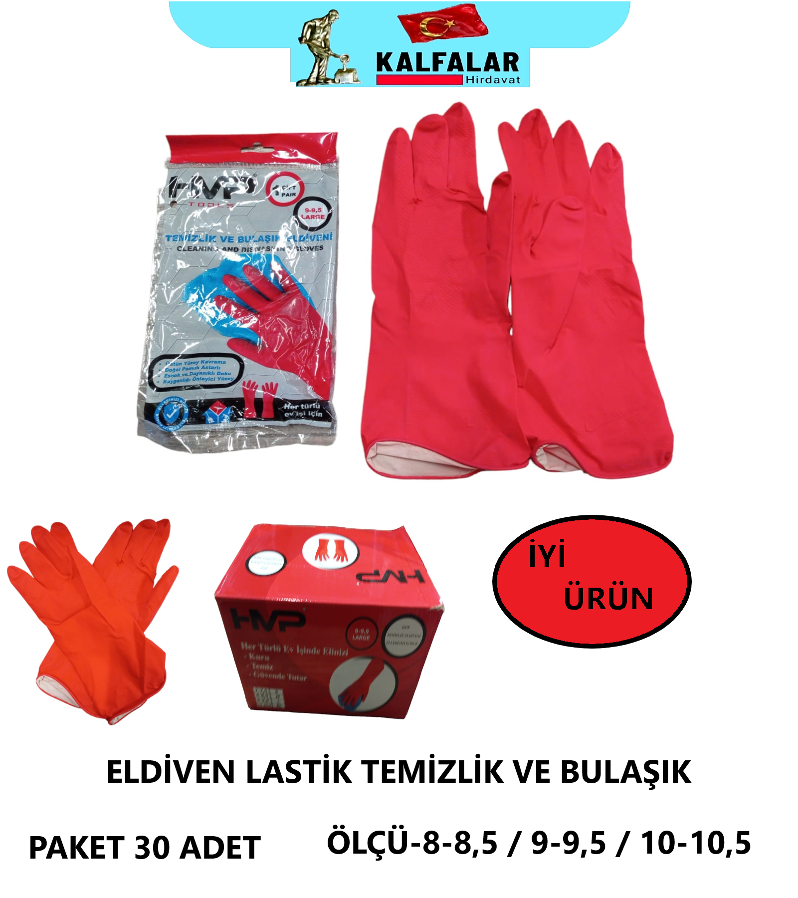 ELDİVEN LASTİK HVP 10-10,5 ÖLÇÜ İYİ ÜRÜN