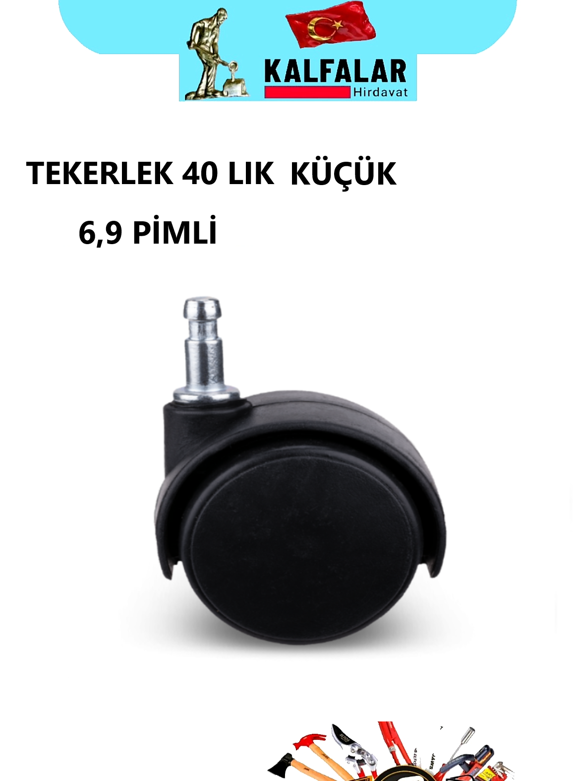 TEKERLEK 40 LİK 6,9 LİK PİMLİ BÜRO
