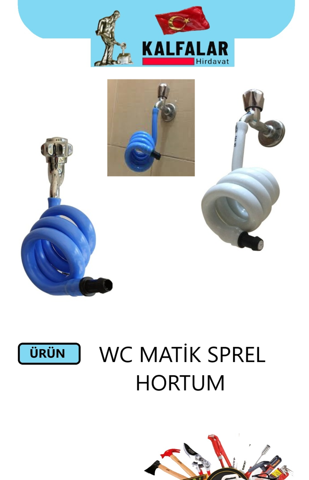 WC HORTUM MATİK SPREL UZAYAN