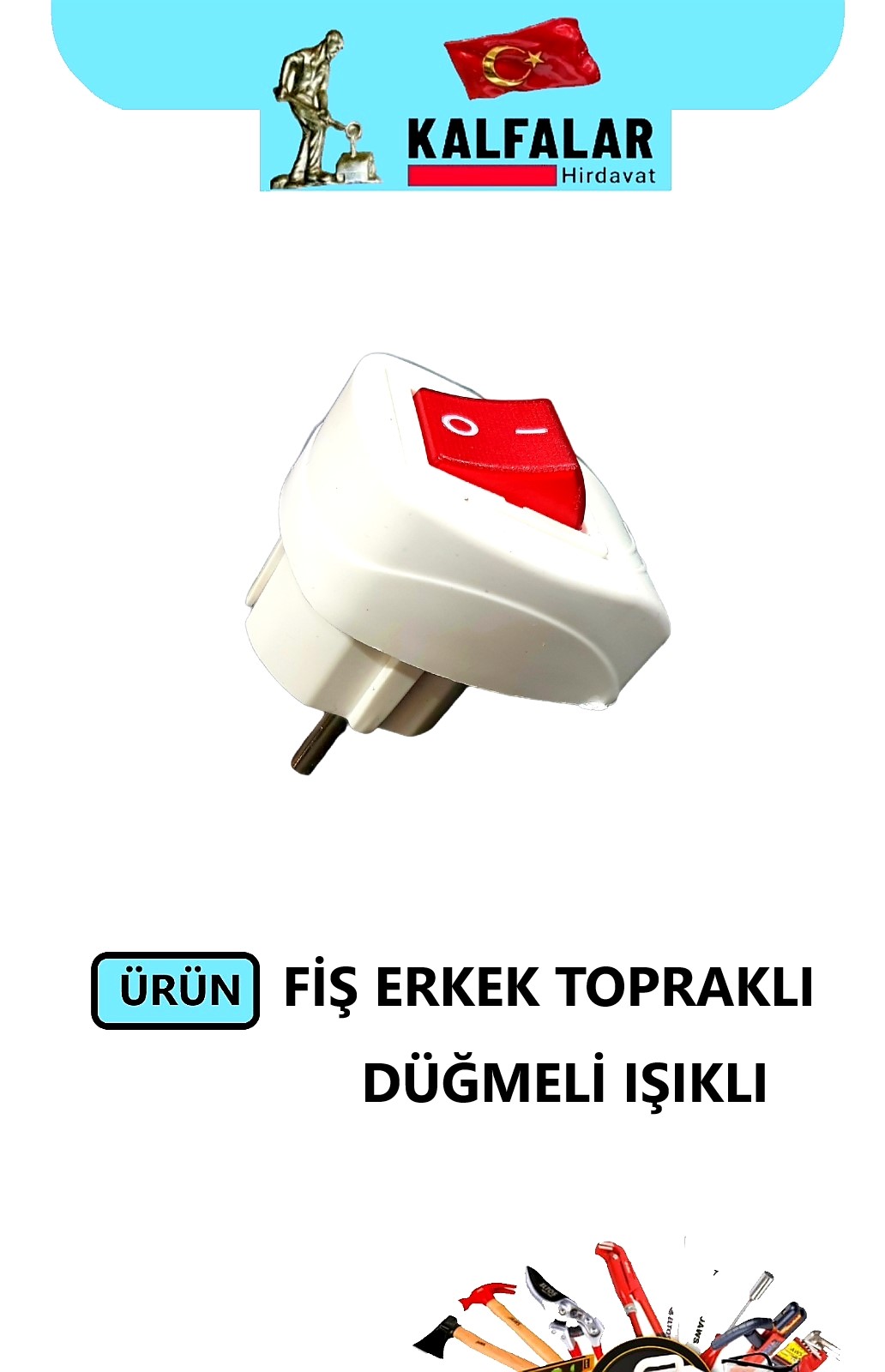 FİŞ ERKEK TOPRAKLI DUĞMELİ ISIKLI