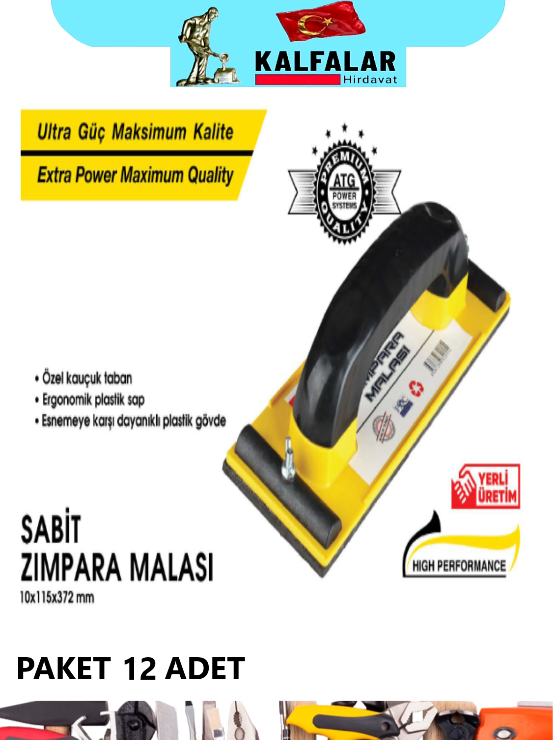 ZIMPARA MALASI SABİT 10X115X372 MM