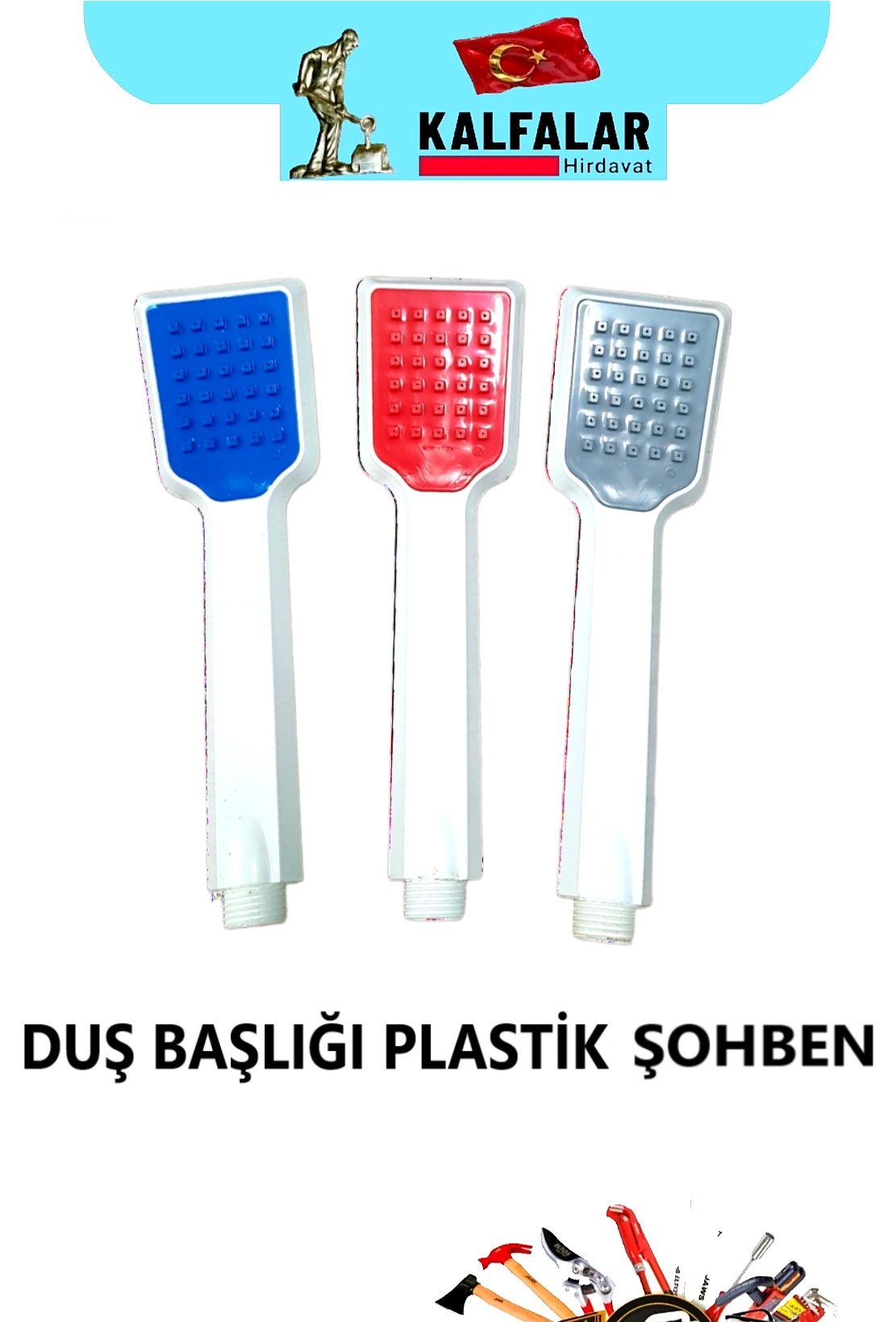 DUŞ BAŞLIĞI PLASTİK ŞOHBEN RENKLİ