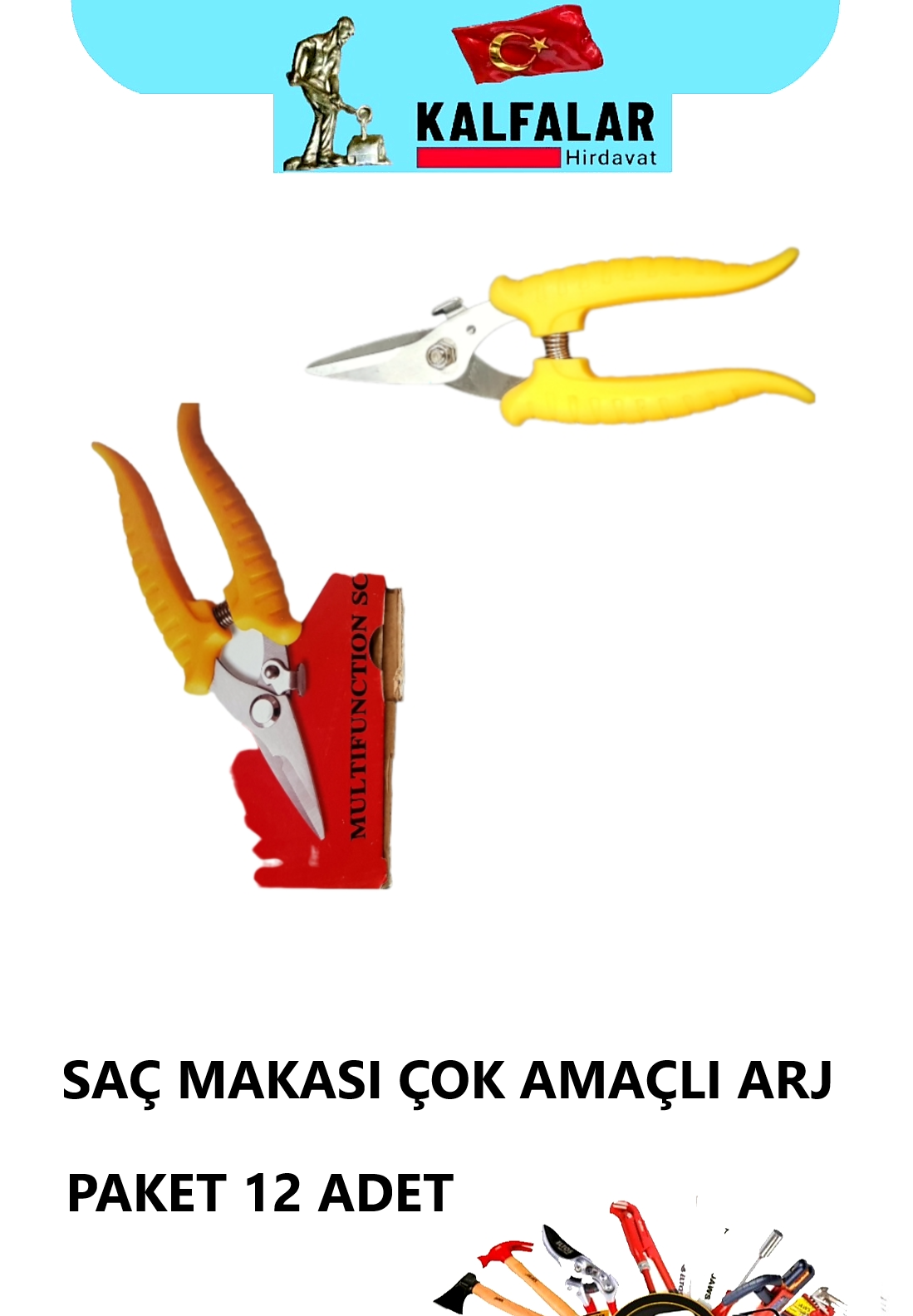 SAÇ MAKASI ÇOK AMAÇLI ARJ