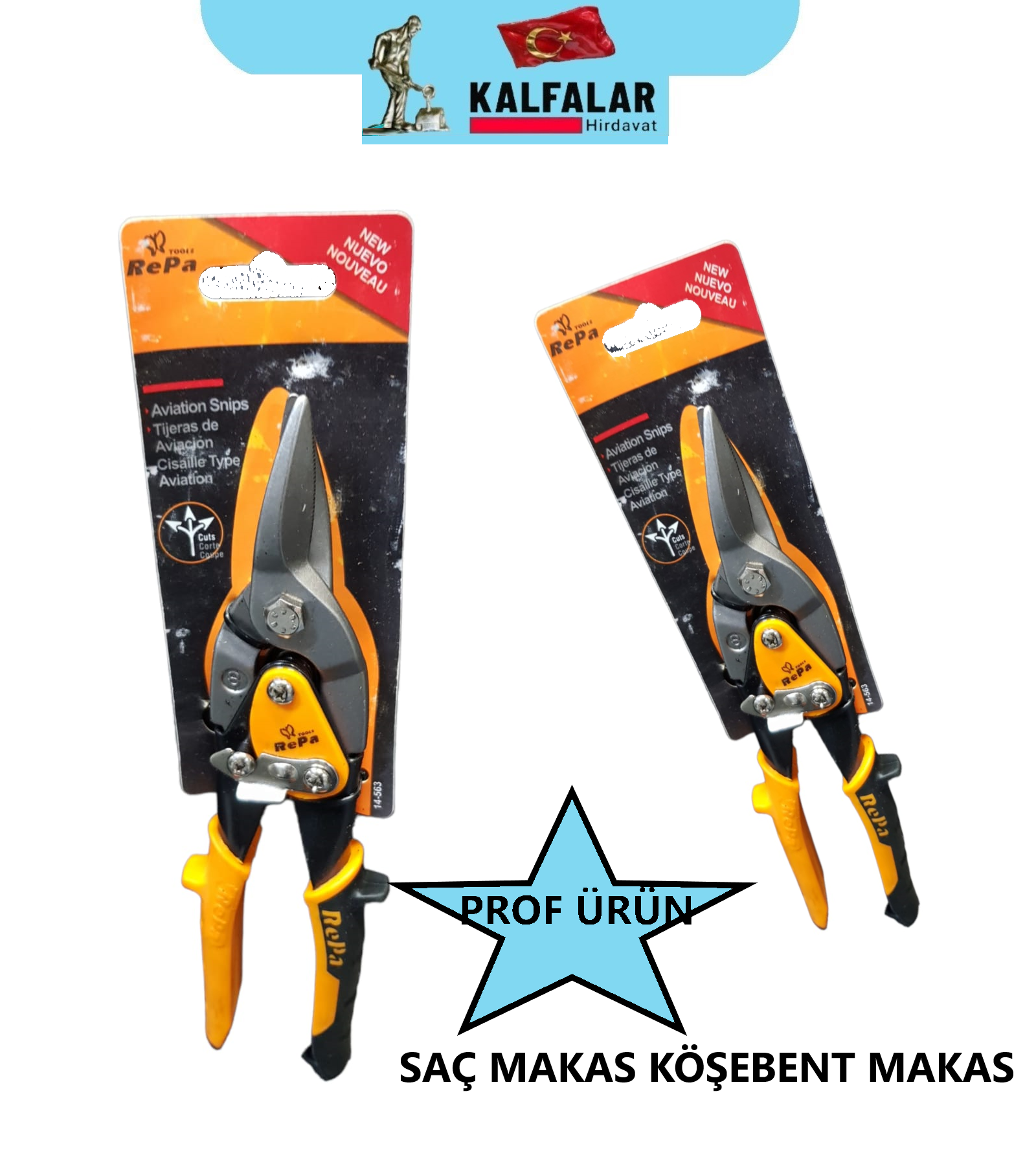 SAÇ MAKASI KÖŞEBENT MAKASI RETA PROF ÜRÜN