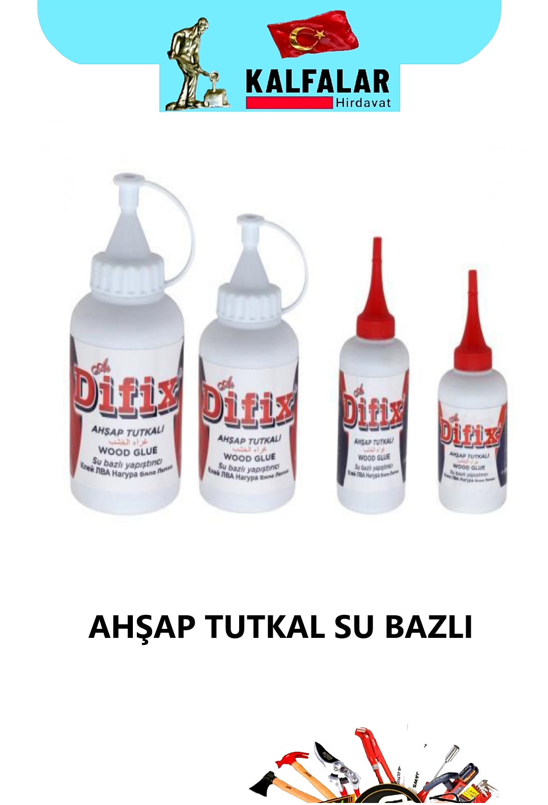AHŞAP TUTKAL SU BAZLI 700 GR