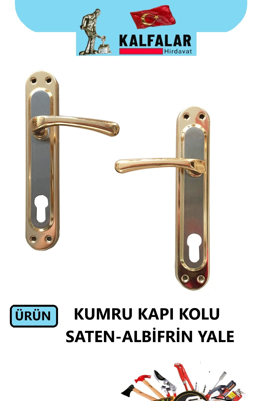 KAPI KOLU KUMRU SATEN-ALBİFRİN YALE SAÇ