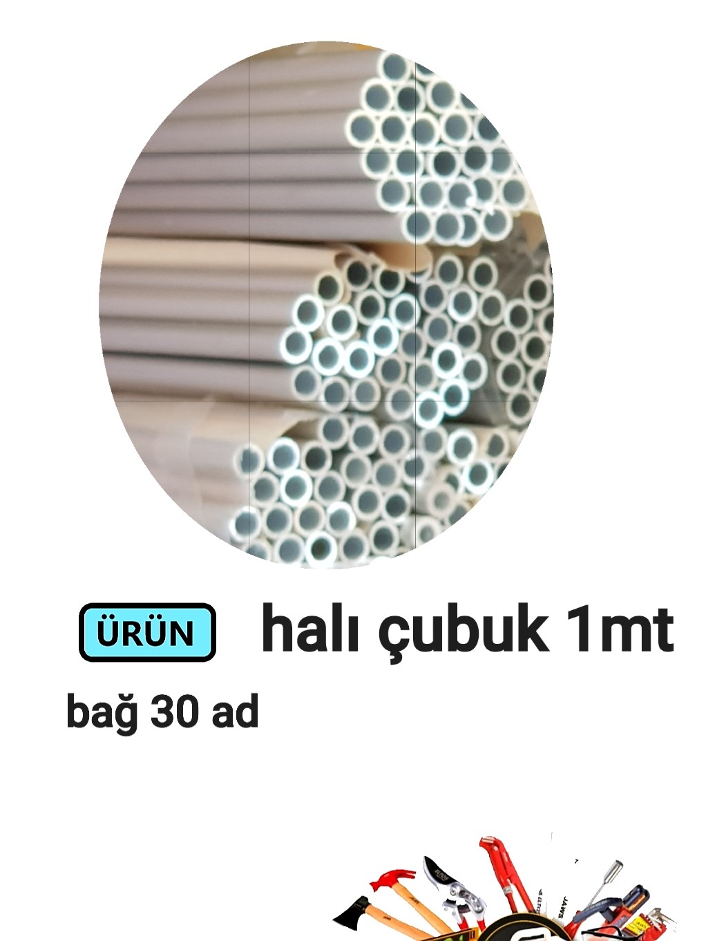ALİMİNYUM MERDİVEN HALI ÇUBUK 10 MM SATEN